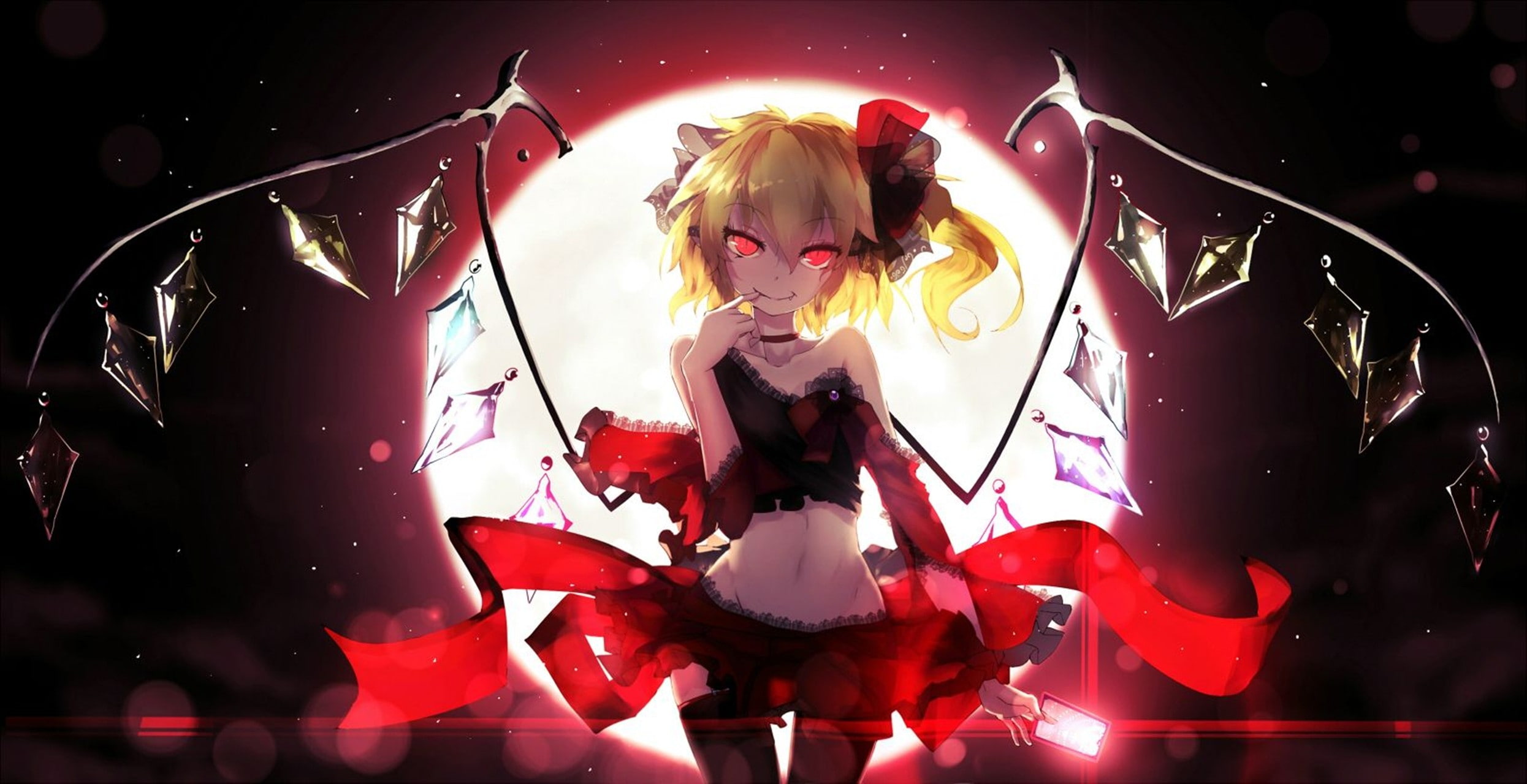 anime girls, anime, Touhou, Flandre Scarlet, 1080P, HD Wallpaper
