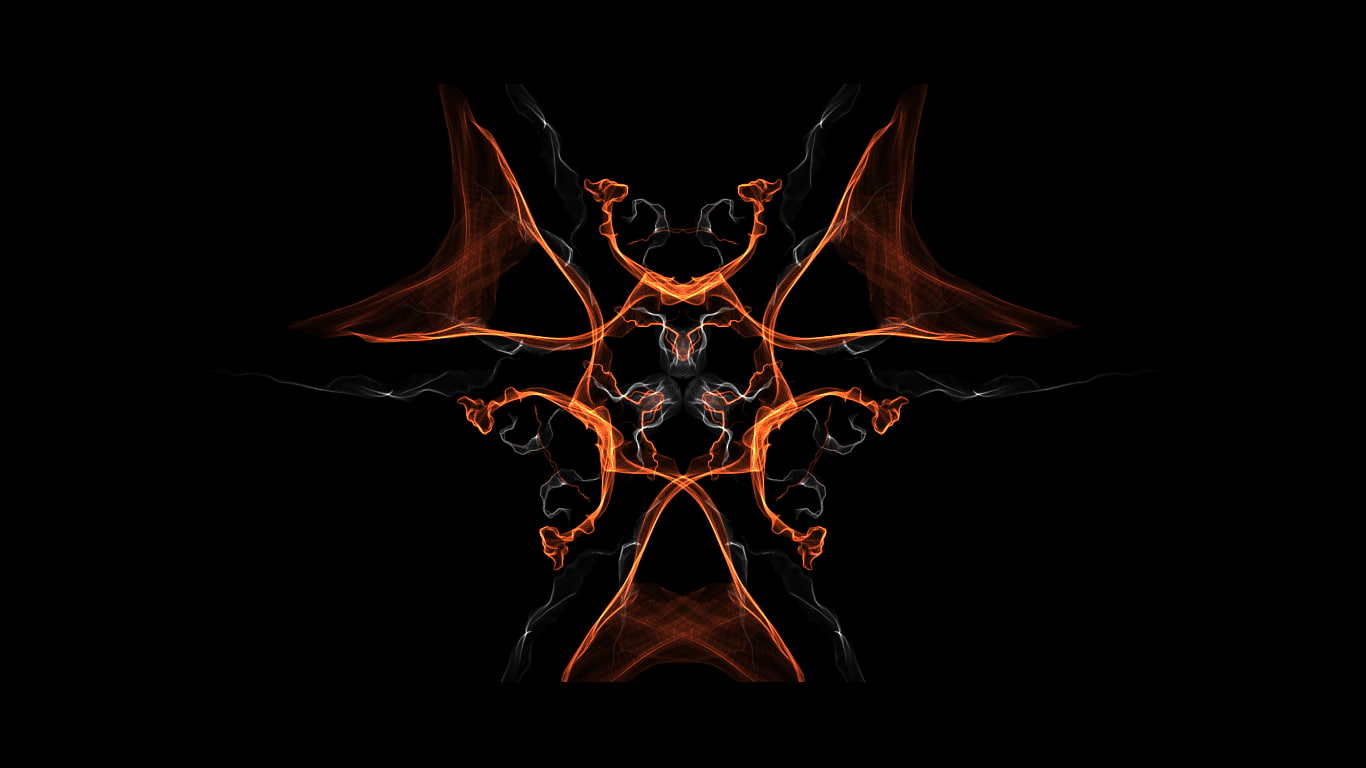 human body part, illuminated, pattern, skeleton, 720P, design, digital composite, human bone, copy space, studio shot, technology, black background, bone, HD Wallpaper