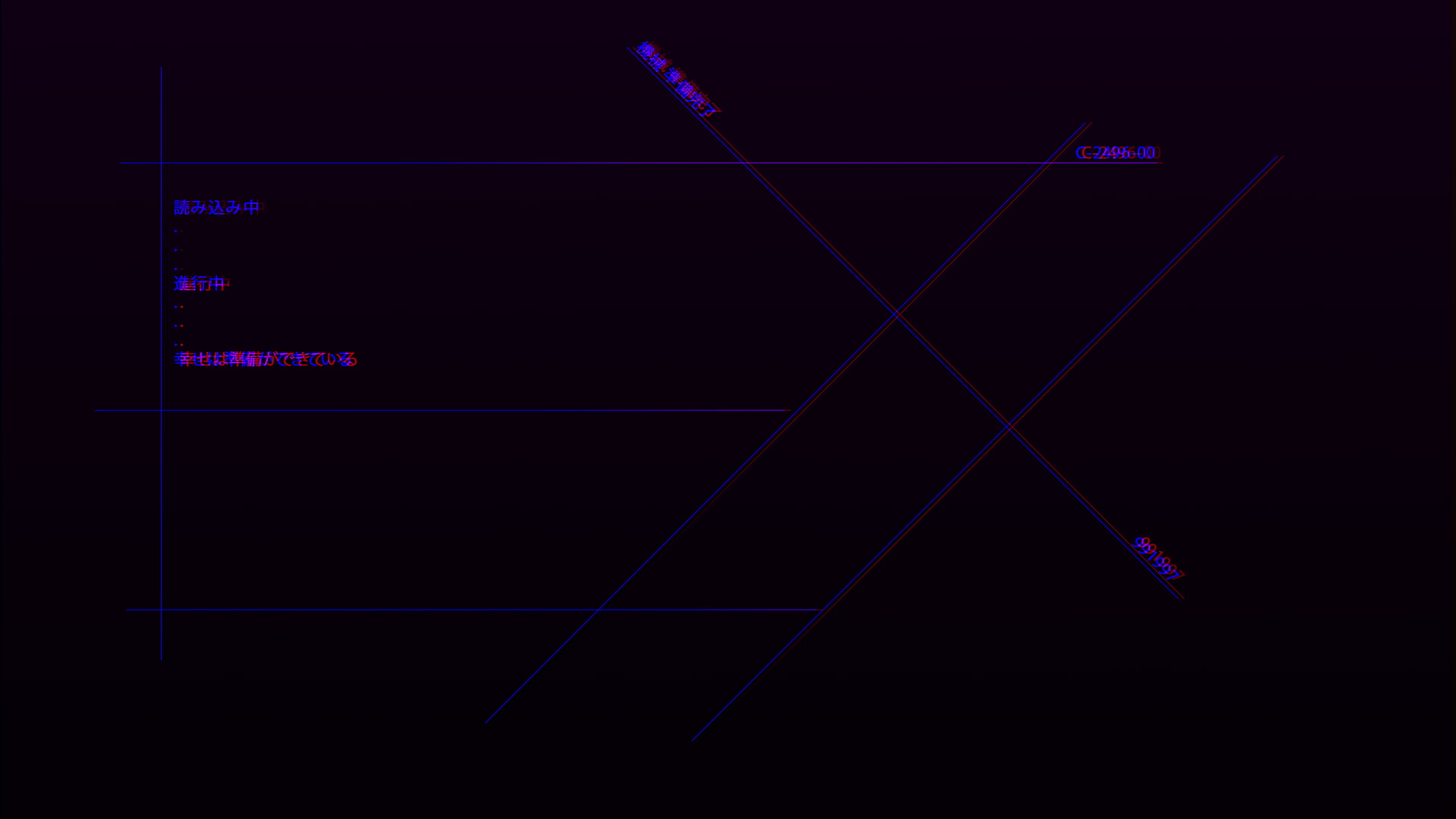 night, 1080P, black background, blue, pulse trace, technology, pattern, global communications, digital, backgrounds, dark, black color, shape, science, HD Wallpaper