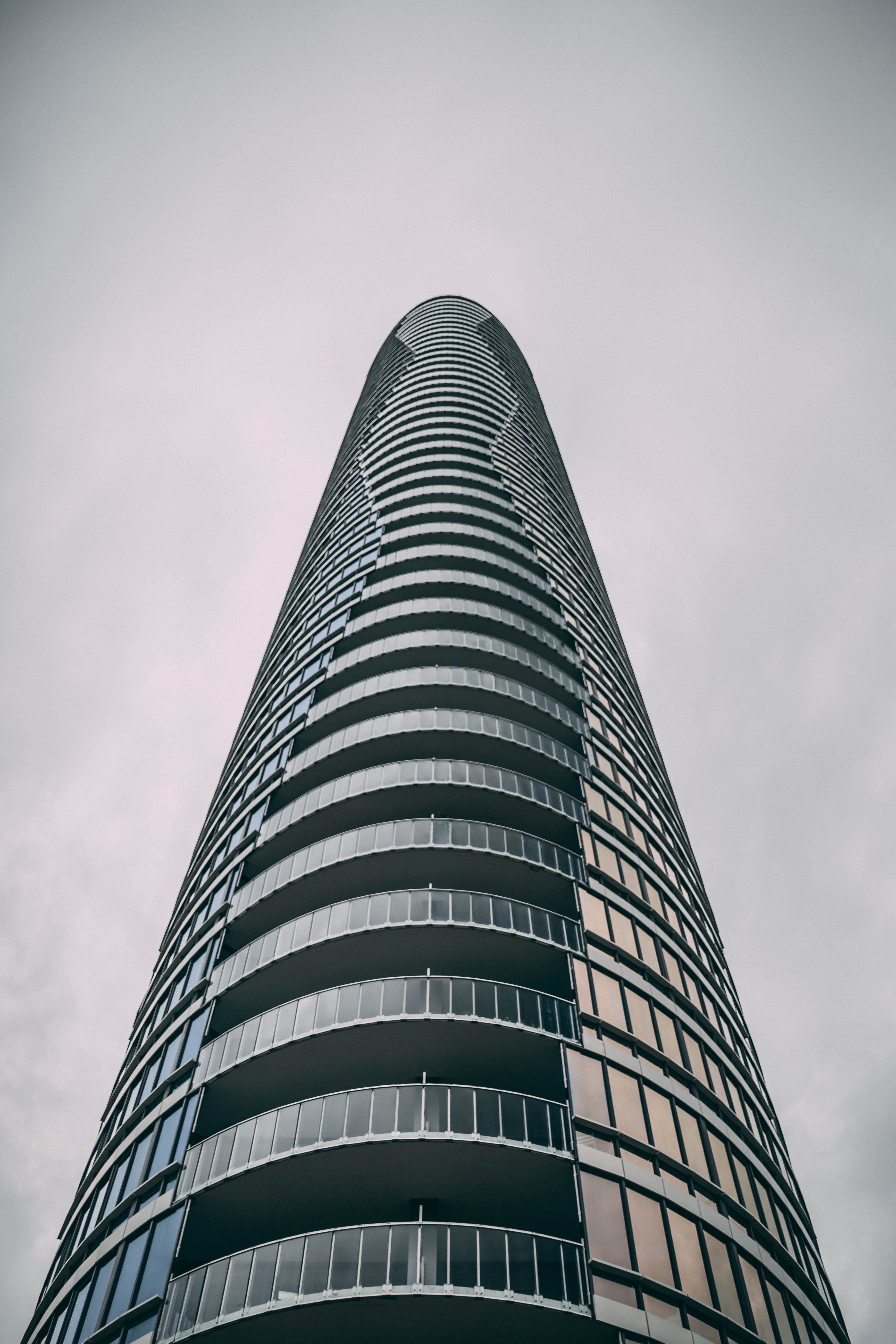 port, area, low Angle View, sky, nyc, steel, one, window, shape, minimal, tall - High, cityscape, tower, modern, blue, skyscraper, built Structure, cloudy, Phone HD Wallpaper