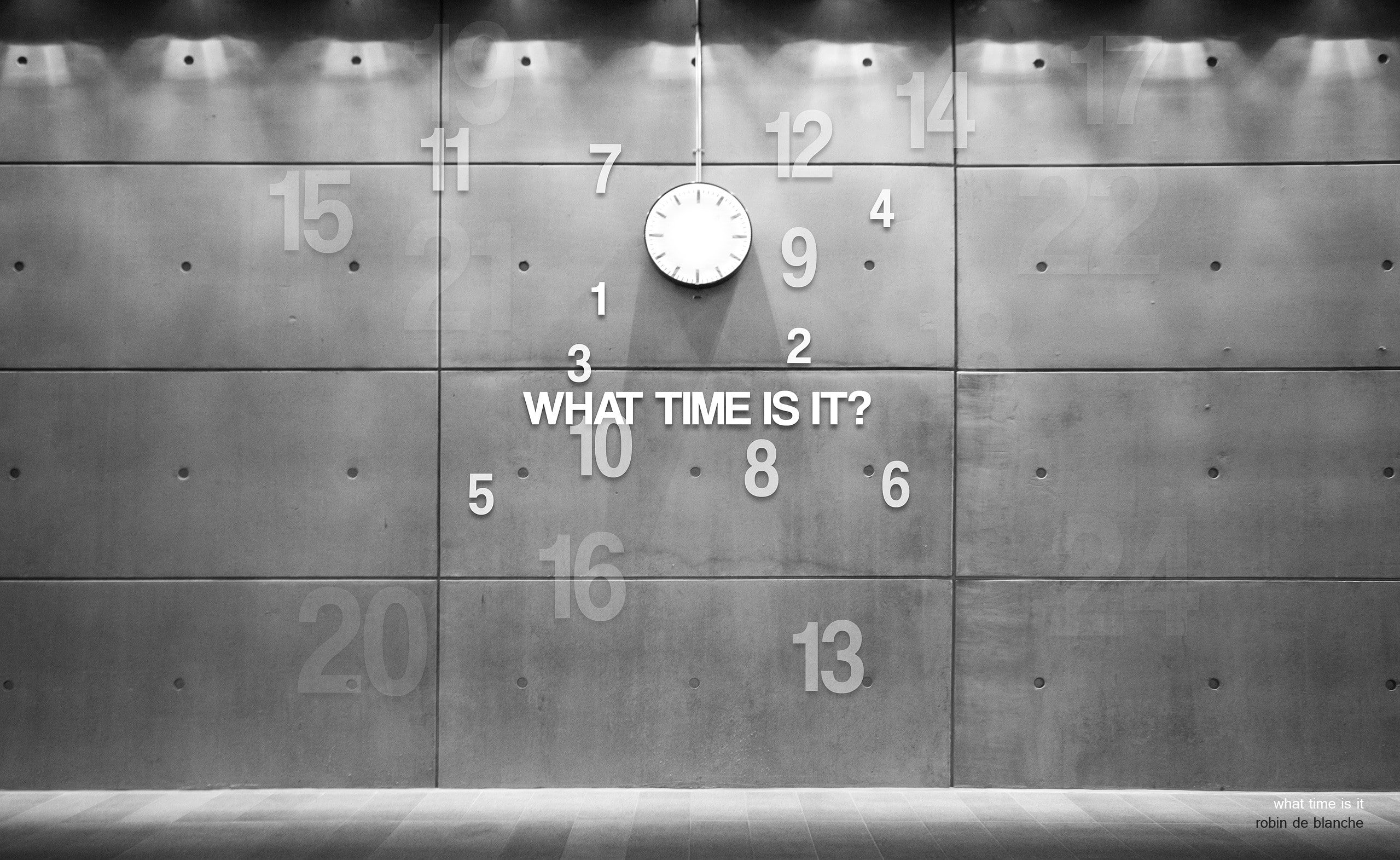 1080P, photography, clocks, wall, monochrome, HD Wallpaper