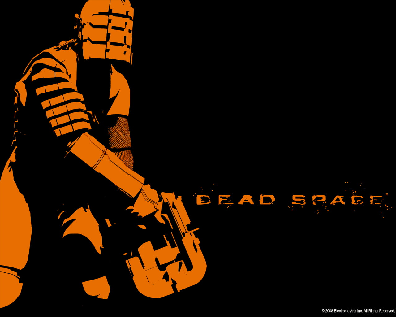 games, armor, 720P, art, space, warrior, man, dead, mask, weapons, dead space, digital, digital art, dark, HD Wallpaper