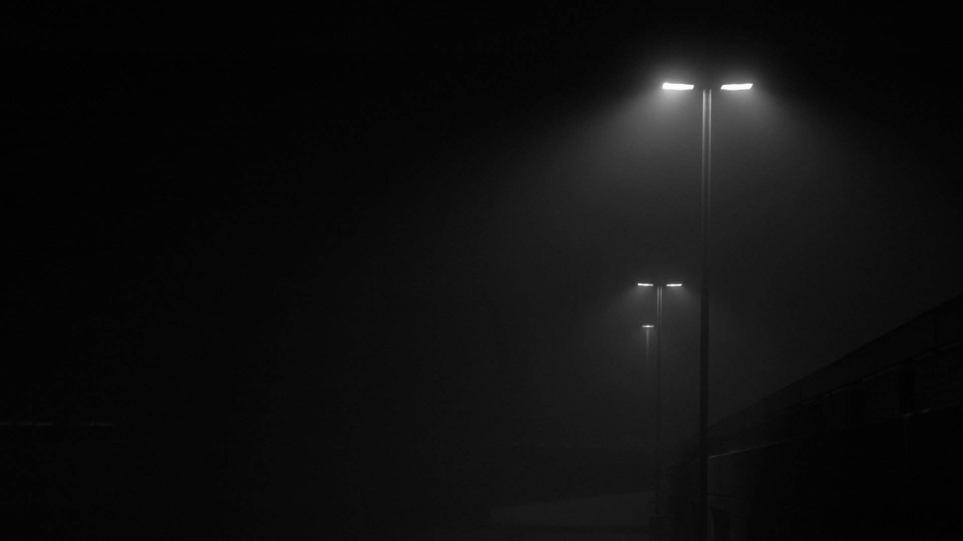 floodlit, night, illuminated, stadium, street, moon, outdoors, low angle view, no people, sky, 3,316 16:9 Aspect Ratio s (SFW), floodlight, 1080P, nature, HD Wallpaper