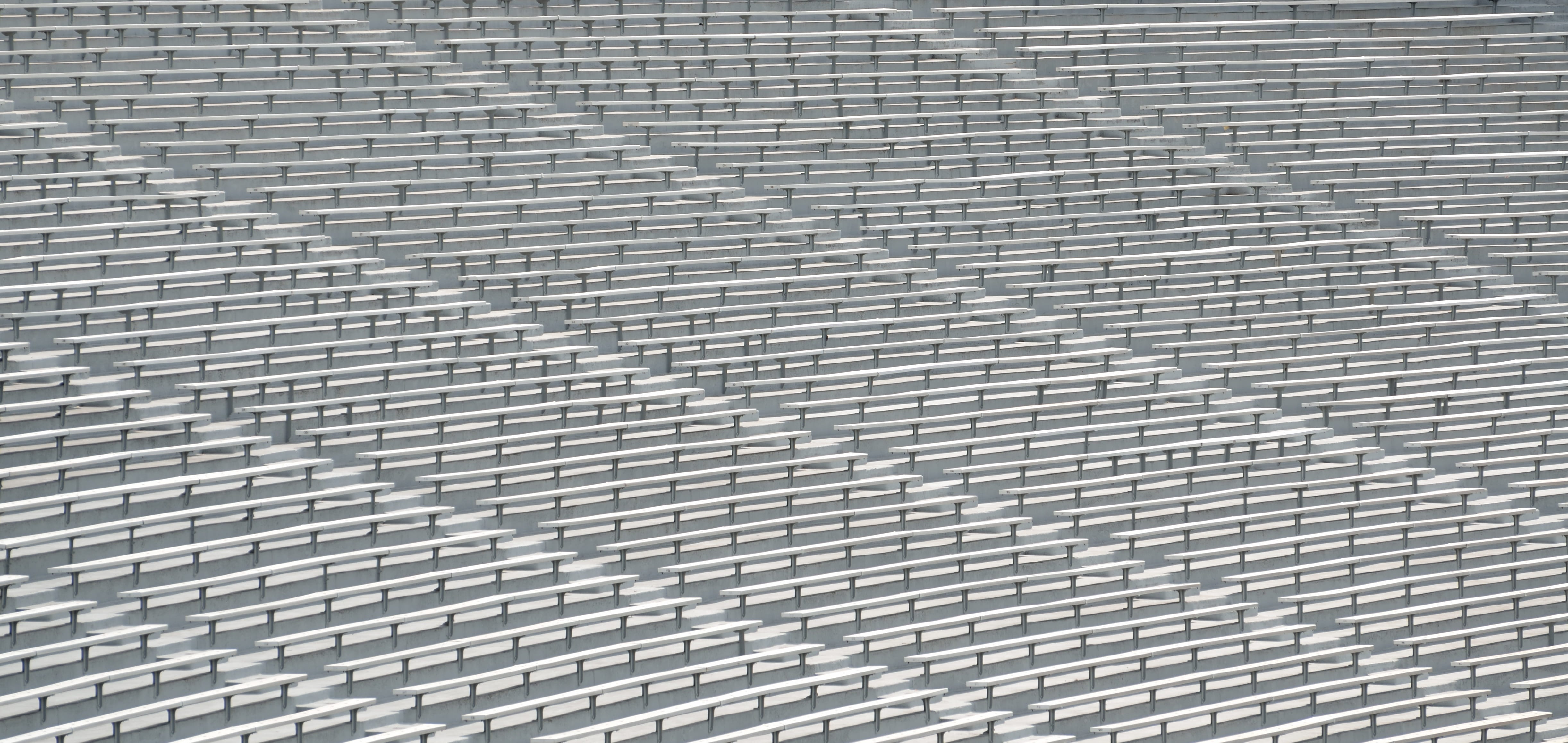 pattern, full frame, backgrounds, 4K, football, Recreational, concert, concrete, grandstand, architecture, chair, sit, building exterior, spectator, outdoors, HD Wallpaper