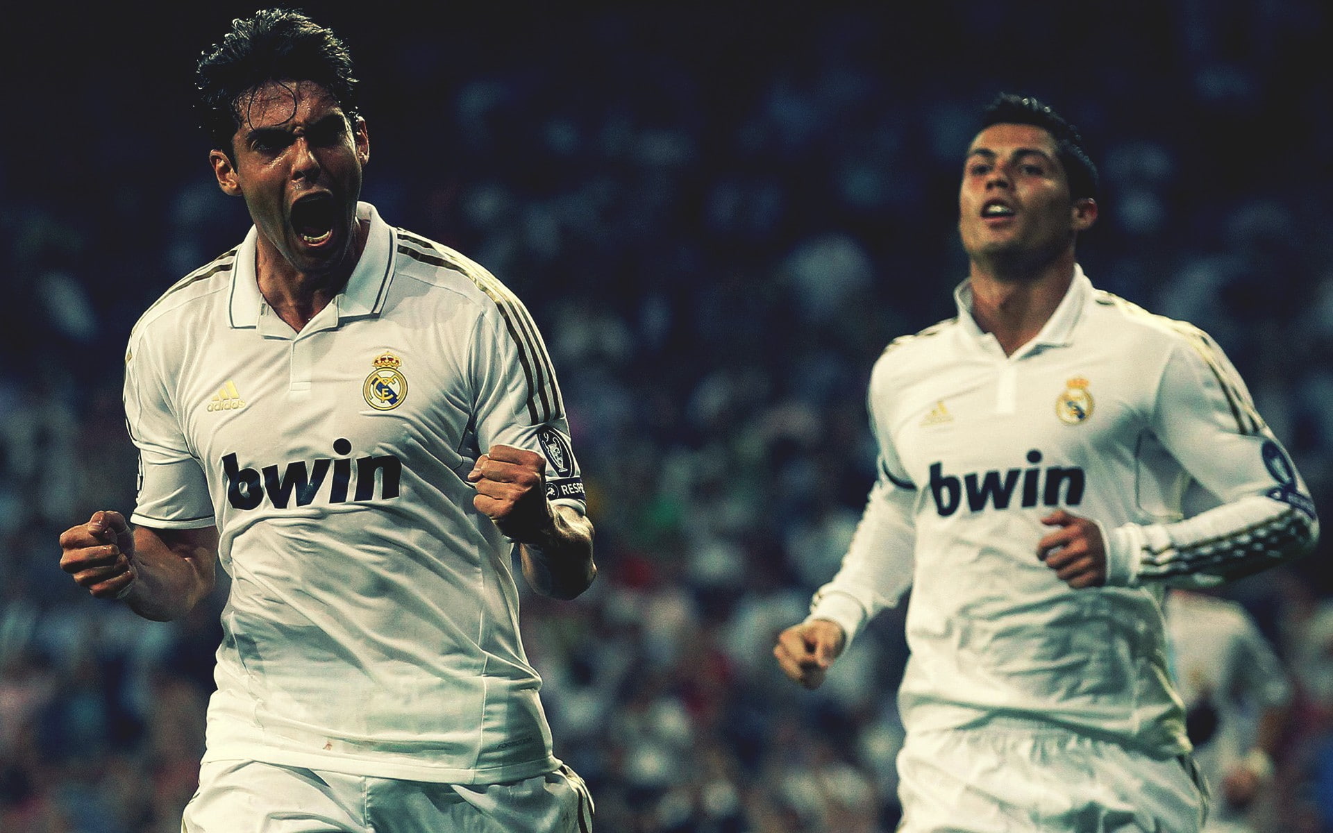 real, stars, madrid, 1080P, cristiano, football, kaka, ronaldo, HD Wallpaper