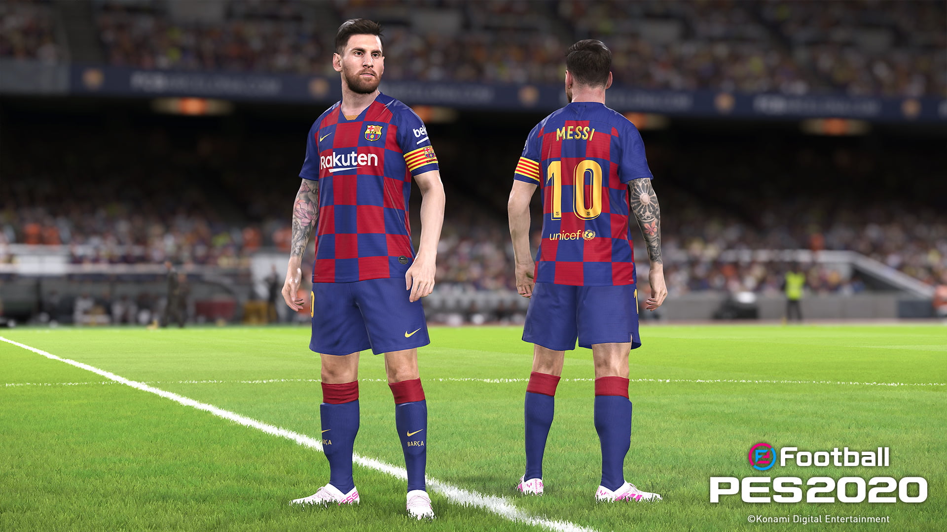 Lionel Messi, Video Game, Soccer, 1080P, eFootball Pro Evolution Soccer 2020, HD Wallpaper