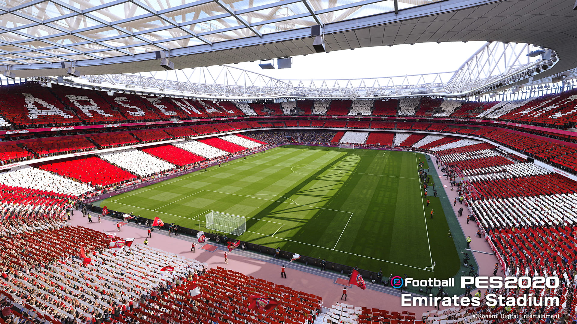 1080P, Soccer, Stadium, Video Game, eFootball Pro Evolution Soccer 2020, HD Wallpaper