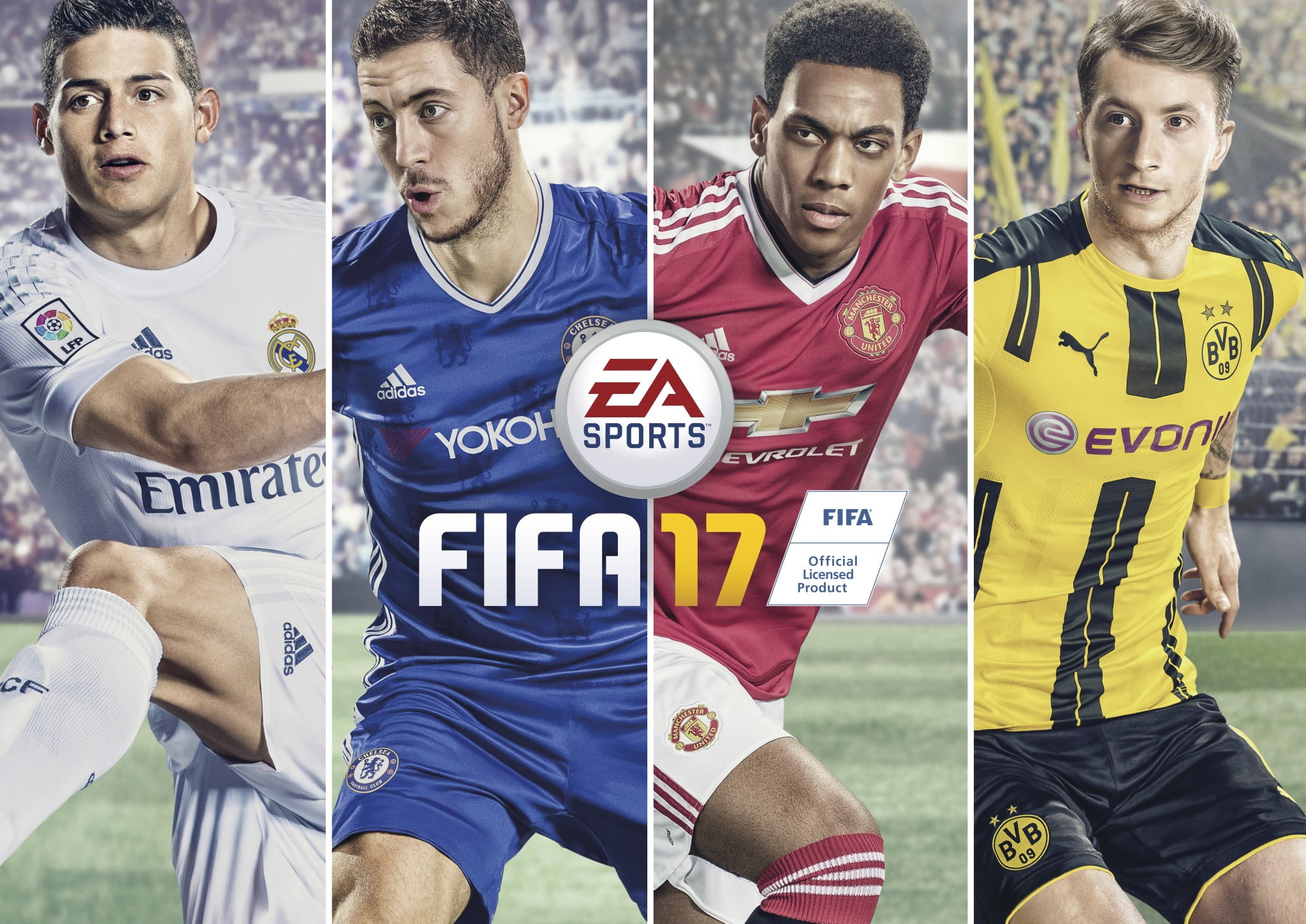 sports clothing, competition, men, 1080P, young adult, young men, FIFA 17, game, competitive sport, clothing, soccer, group of people, adult, HD Wallpaper