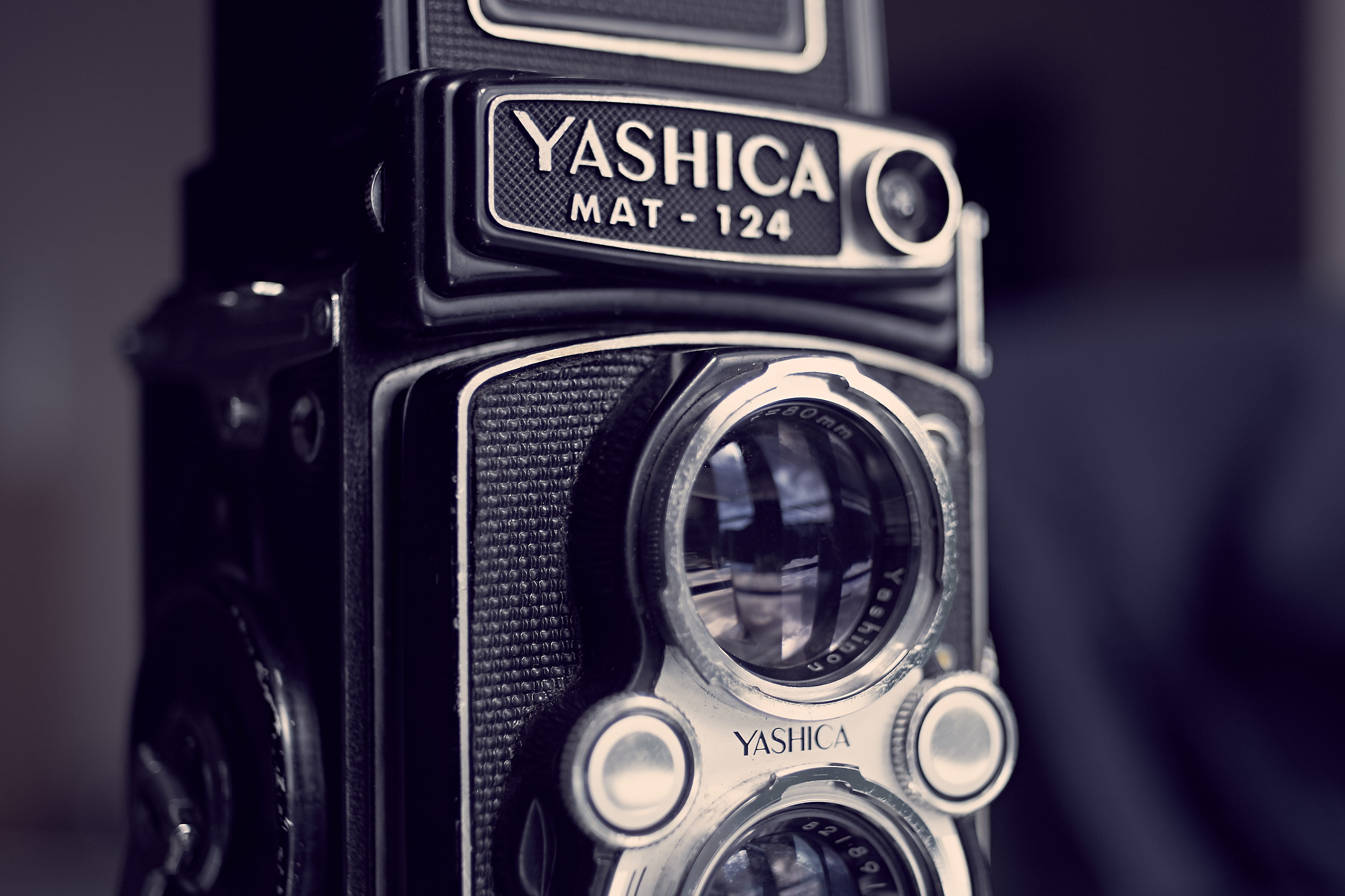 readytoshoot, lens - optical instrument, communication, worn, yashinon, used, camera, mat-124, snapshot, twinreflex, photographic equipment, technology, HD Wallpaper