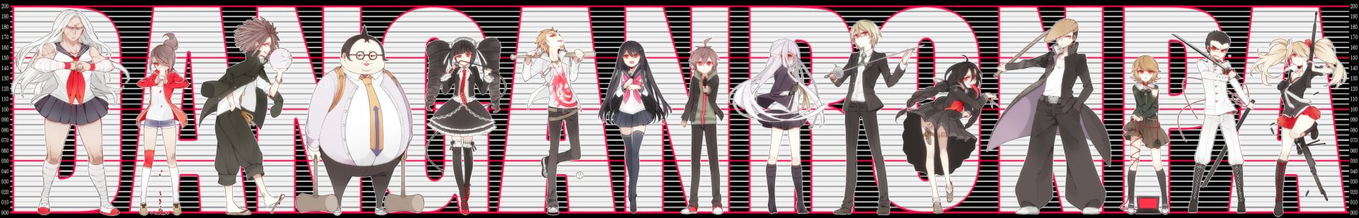 art and craft, Makoto Naegi, Celestia Ludenberg, abundance, Sayaka Maizono, auto post production filter, Mukuro Ikusaba, large group of objects, red, decoration, HD Wallpaper
