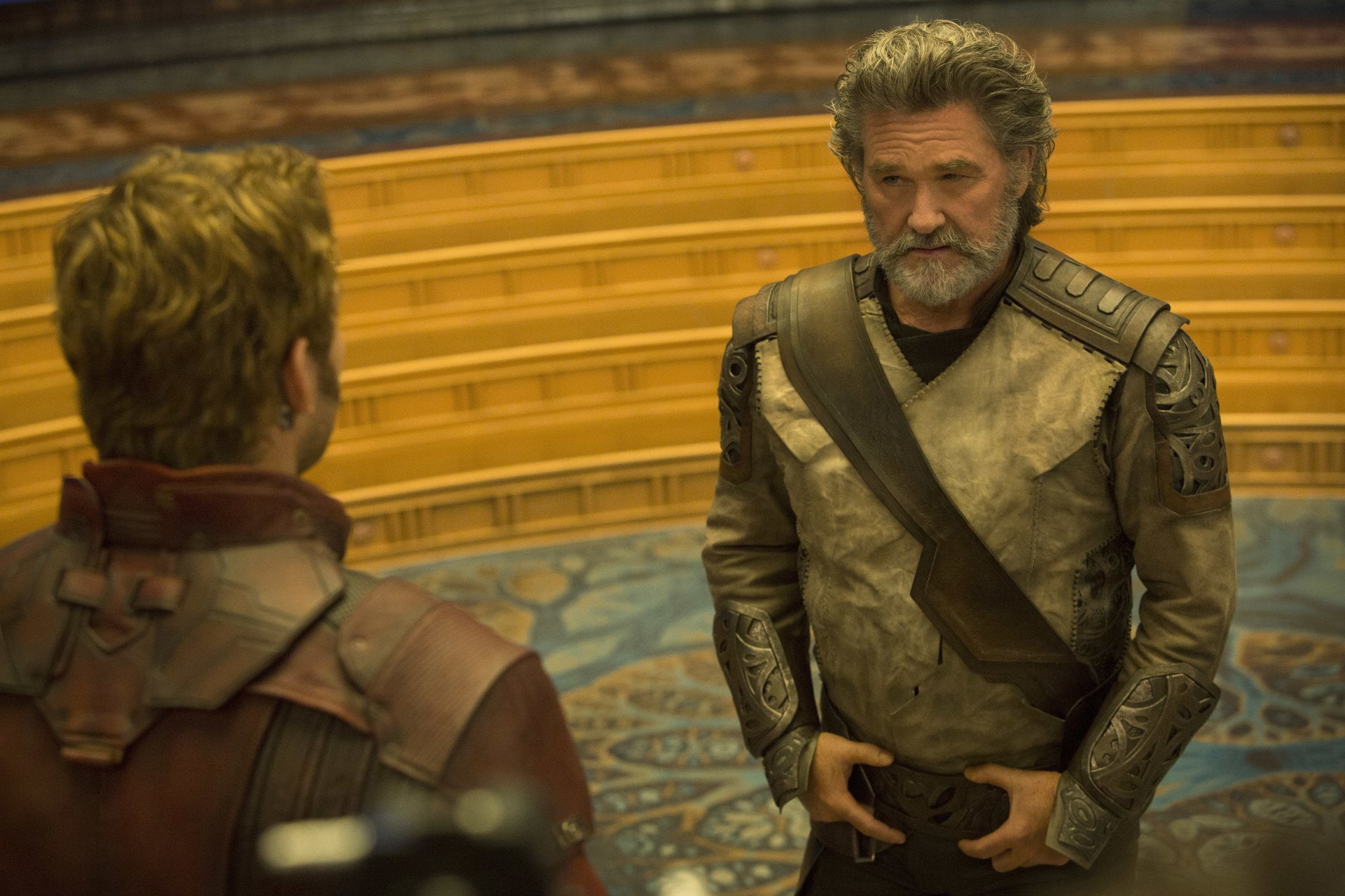 1080P, Kurt Russell, Guardians of the Galaxy Vol. 2, Chris Pratt, Star Lord, Ego (Marvel Comics), Movie, HD Wallpaper