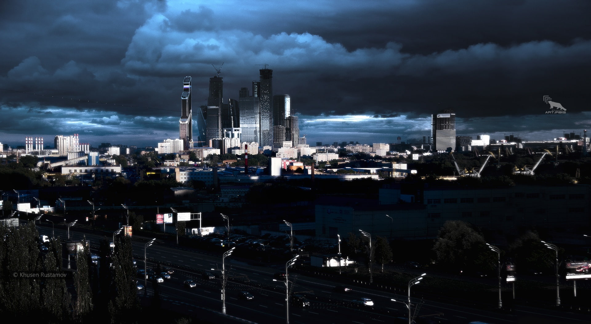 dark, night photography, outdoors, high angle view, art, nature, smoke stack, night, night city, air pollution, smoke, environmental issues, built structure, HD Wallpaper