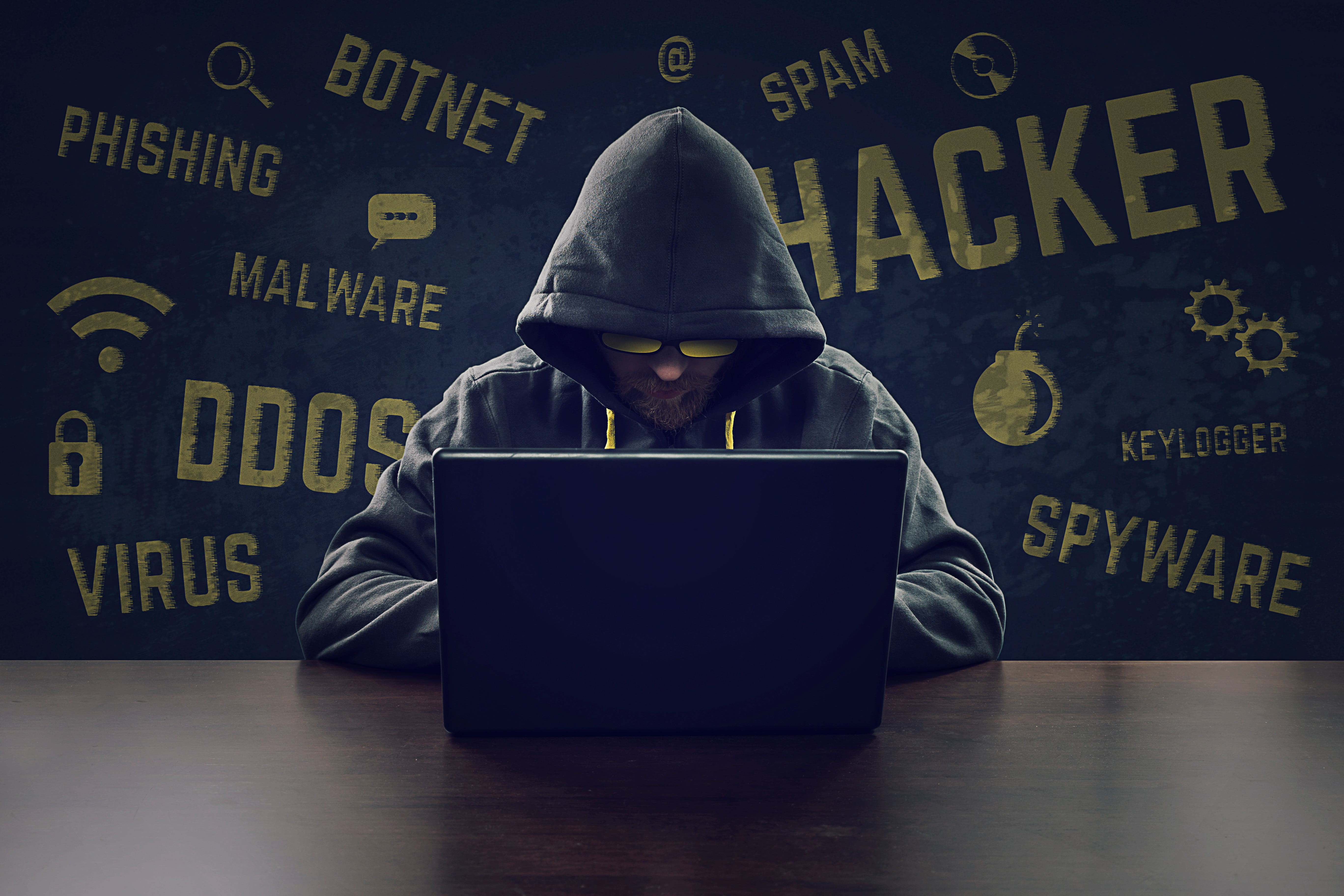 western script, adult, concentration, linux, men, ubuntu, hacker, sign, computer crime, wireless technology, hd, communication, using laptop, text, front view, HD Wallpaper