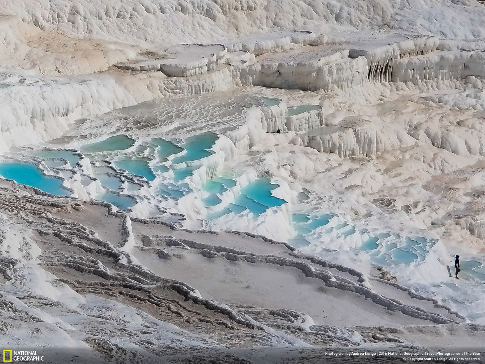 ice, snow, day, pamukkale, outdoors, landscape, scenics - nature, non-urban scene, beauty in nature, winter, geographic, glacier, environment, frozen, 1080P, HD Wallpaper