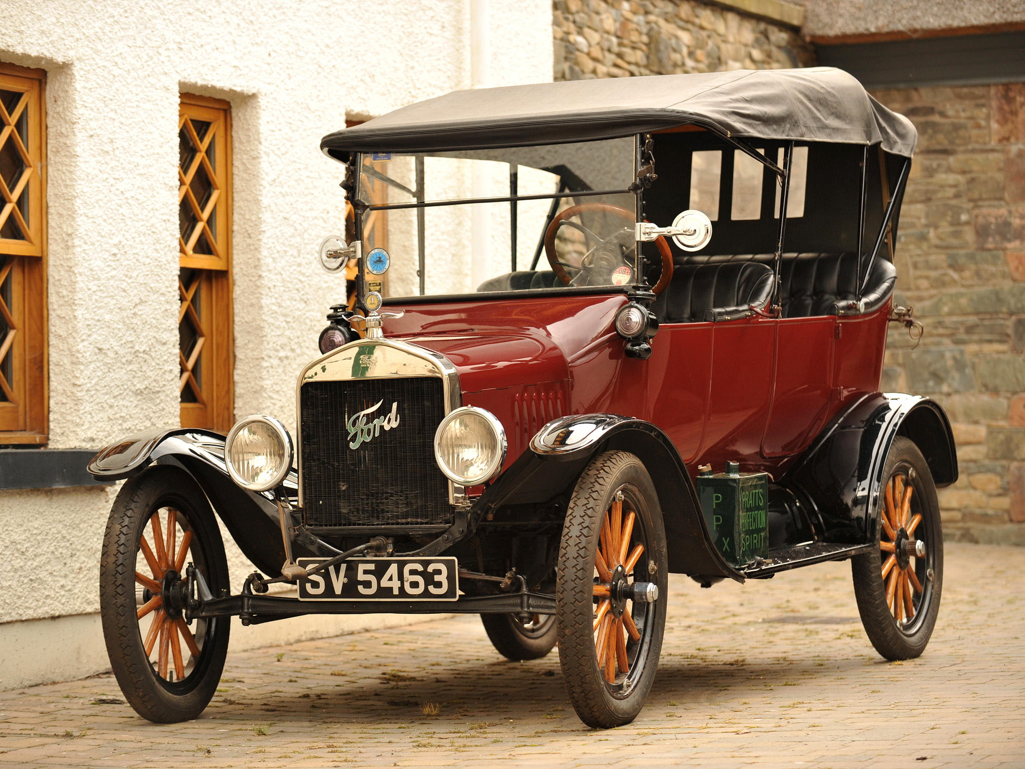 model t, ford, 1080P, touring, 1923, retro, HD Wallpaper