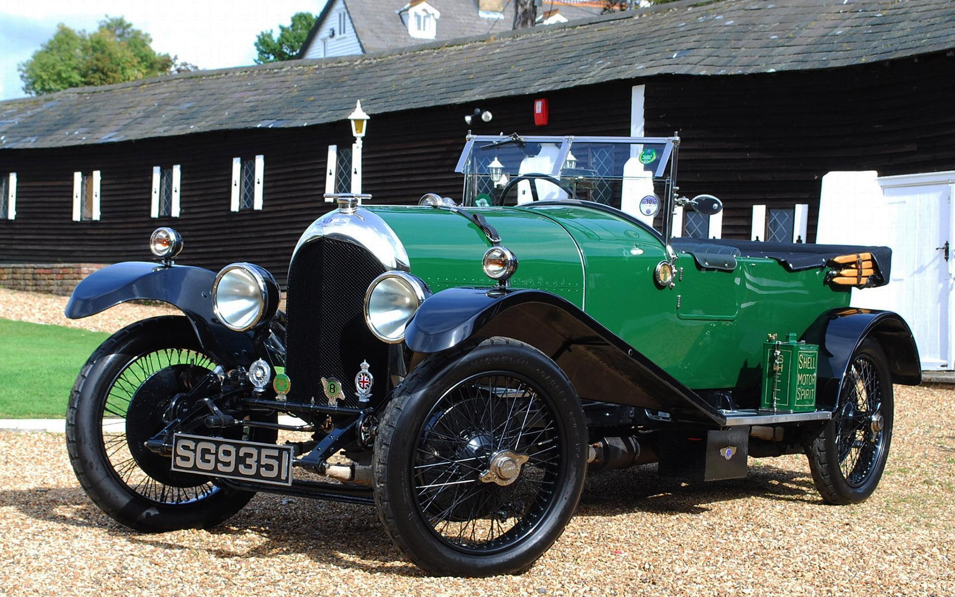 bentley 3 litre, bentley, classic, 1920x1200, green, cars, litre, 1080P, black, coupe, HD Wallpaper