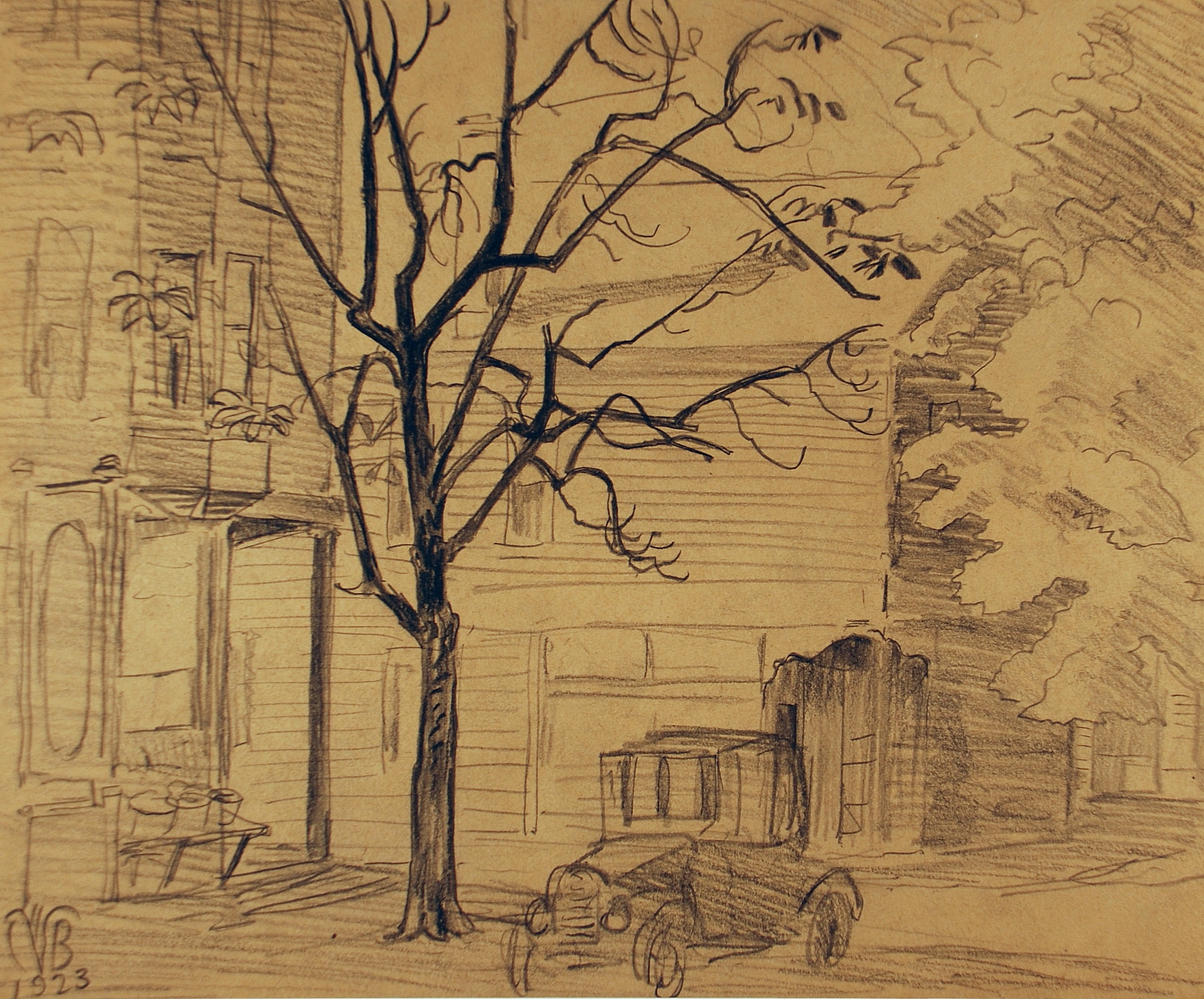 Morning Light, Charles Ephraim Burchfield, 1080P, 1923, HD Wallpaper