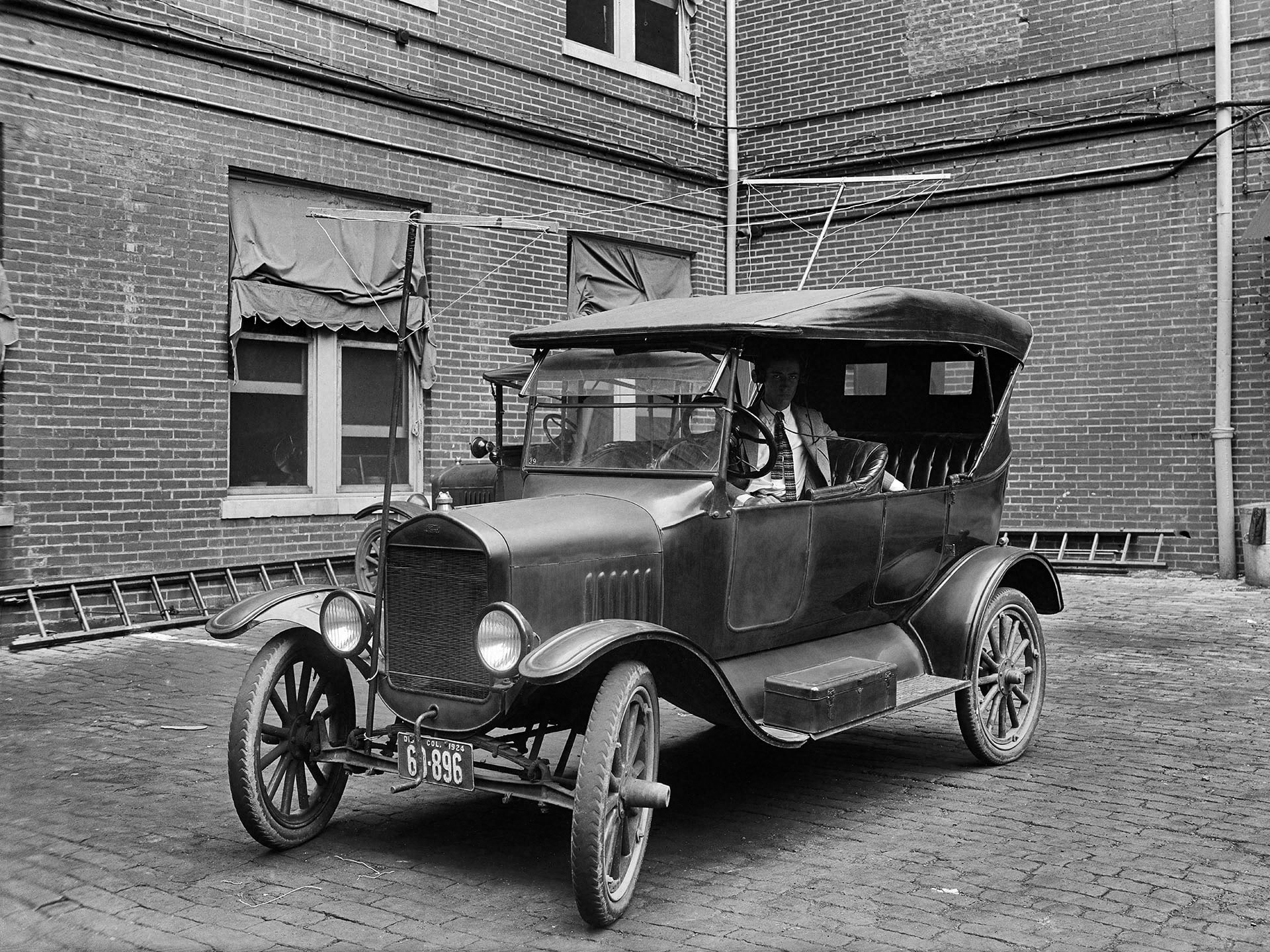 retro, 1080P, touring, 1923, ford, model t, HD Wallpaper