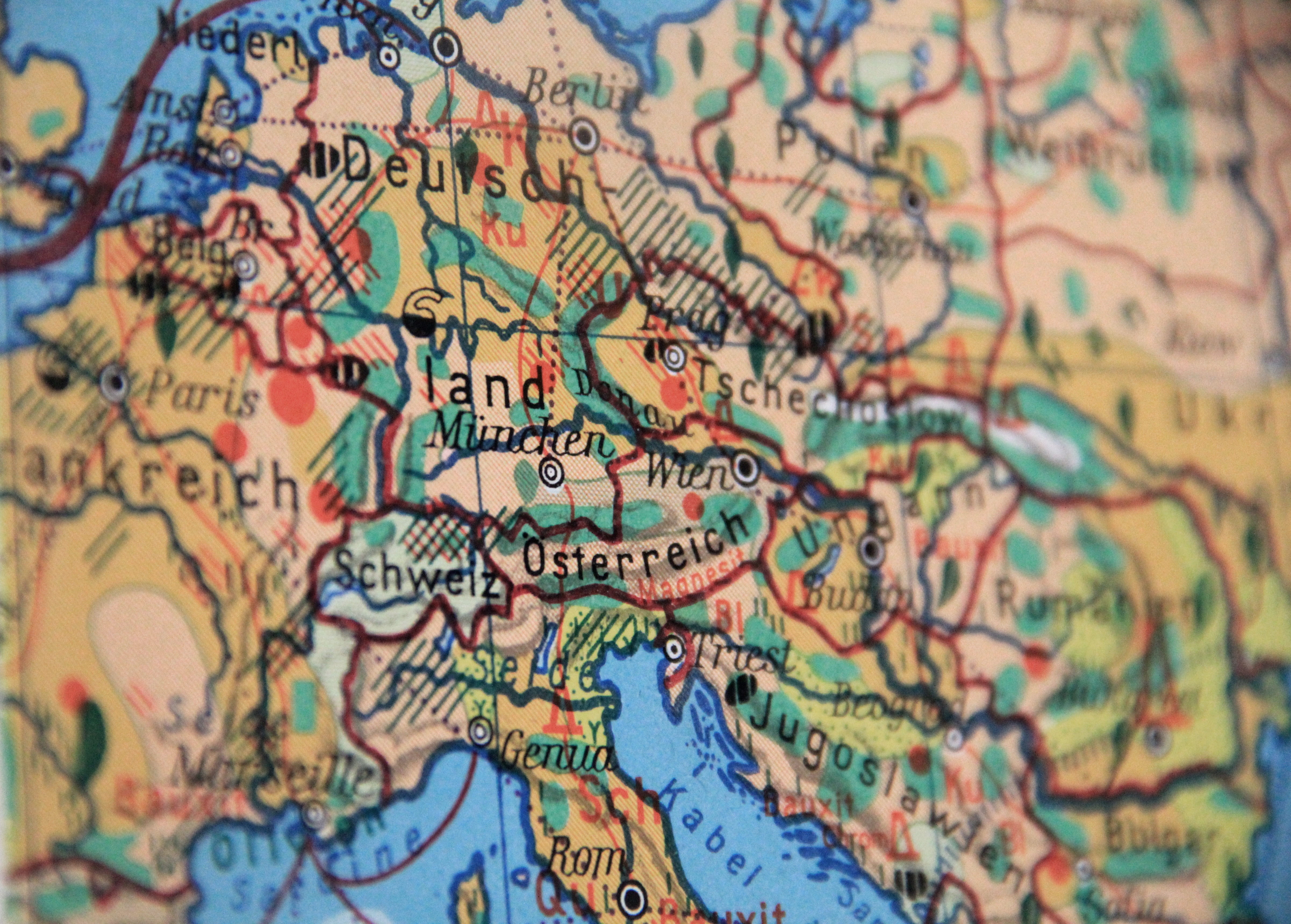 city, tourism, selective focus, world map, travel, travel destinations, 4K, multi colored, text, backgrounds, architecture, land, borders, map, topography, HD Wallpaper