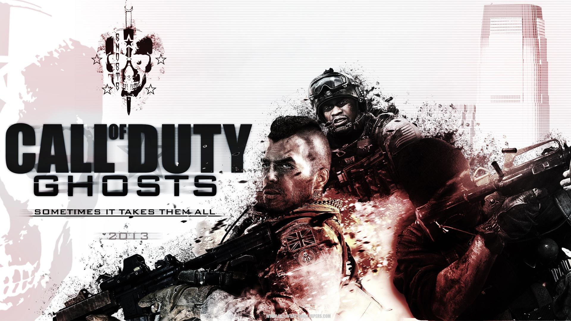 first-shooter, 1080P, ghosts, call, duty, video-game, HD Wallpaper
