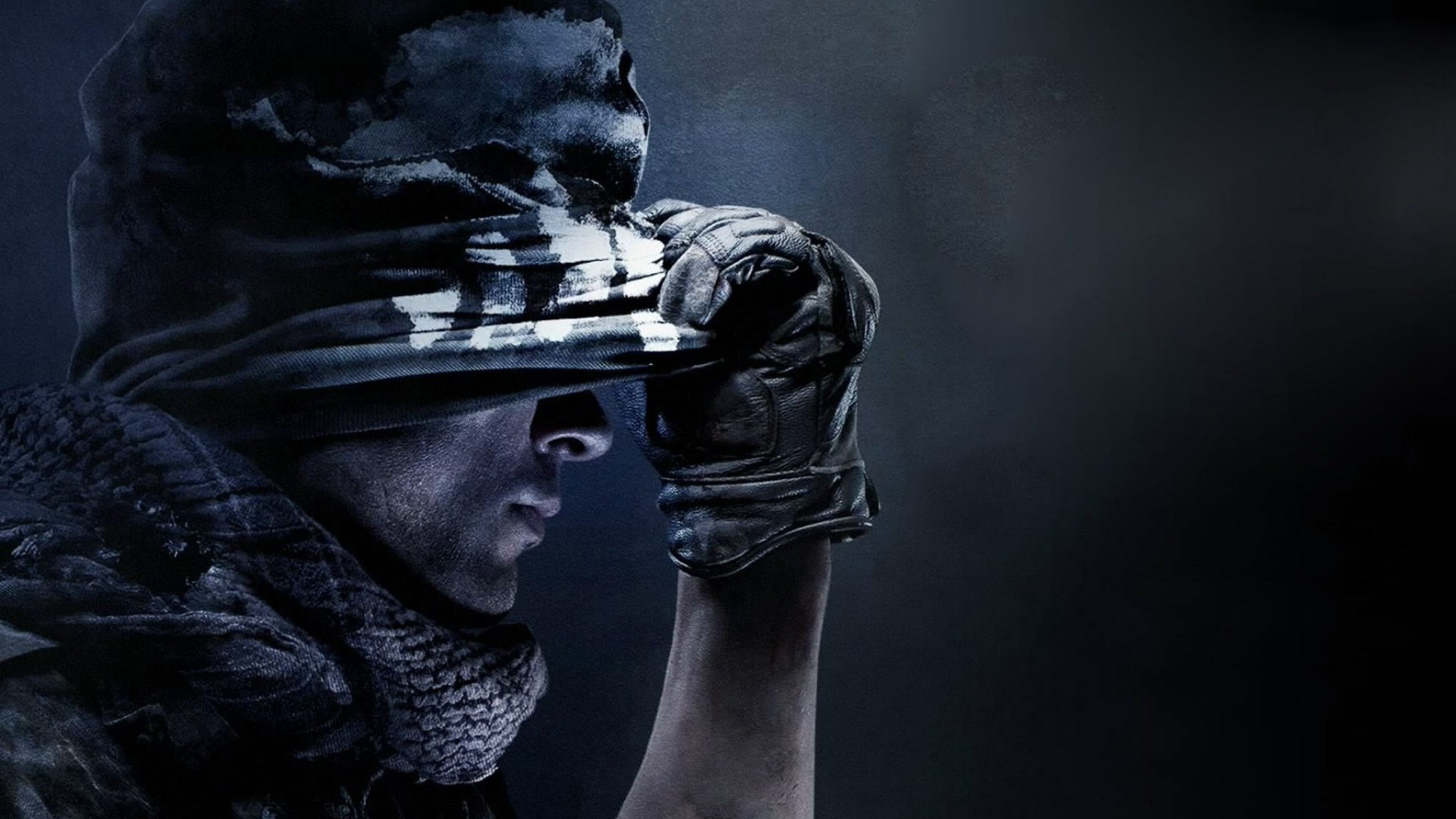 human body part, headshot, hood - clothing, call of duty ghosts, aggression, portrait, indoors, studio shot, men, security, clothing, waist up, uniform, HD Wallpaper
