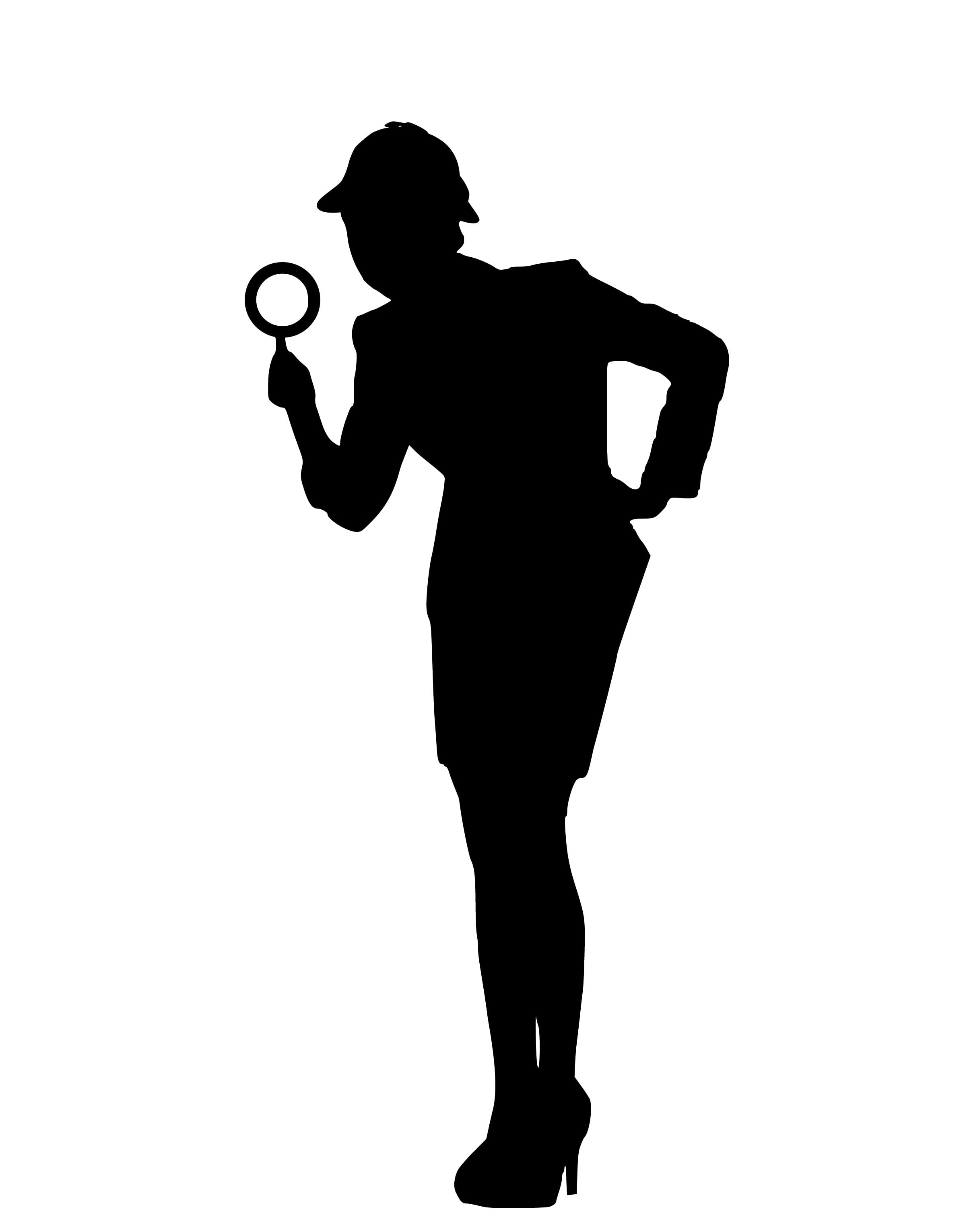 corporate, studio shot, spyglass, cut out, adult, walking, real people, males, leisure activity, illustration, magnifying, men, spying, full length, standing, Phone HD Wallpaper