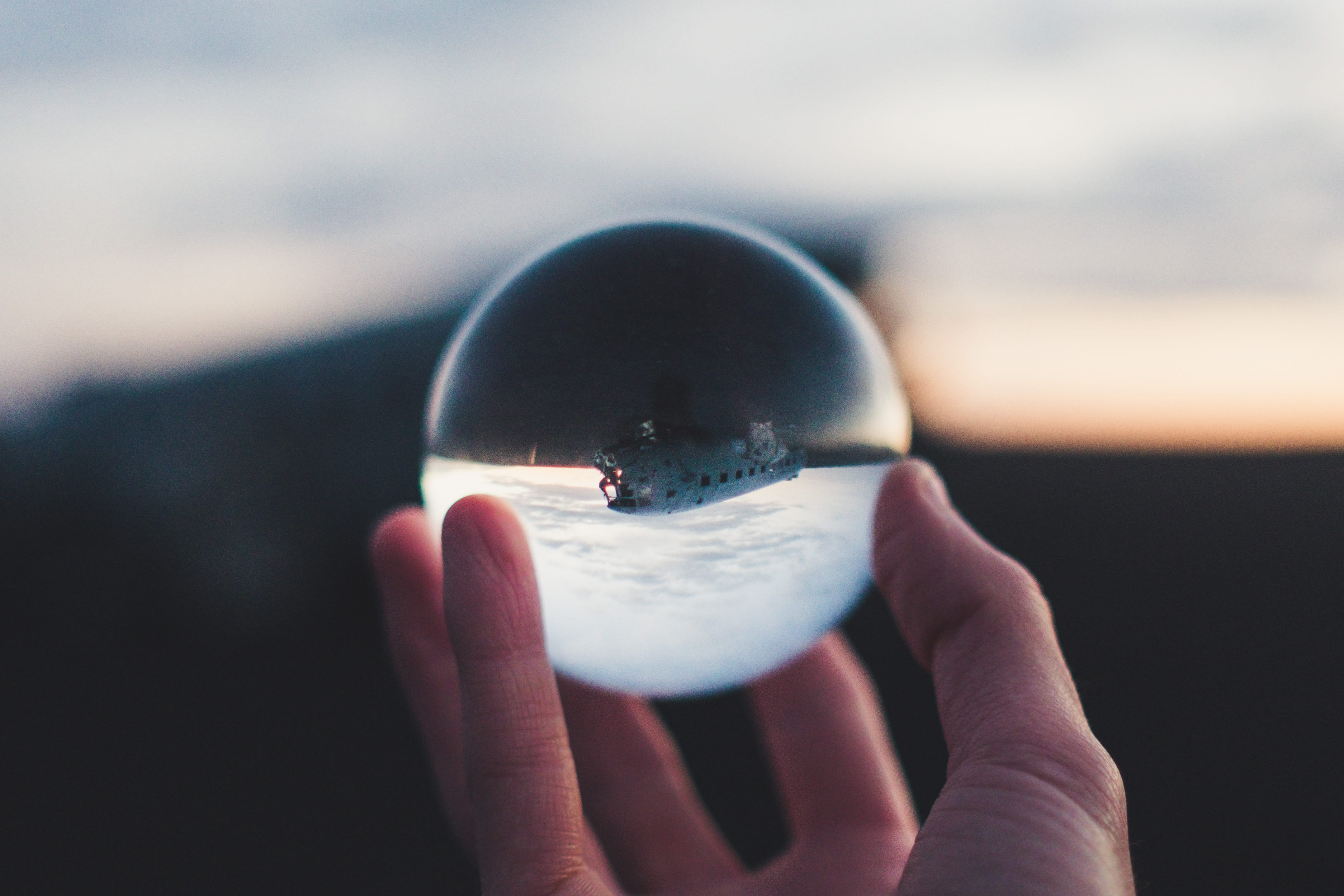 optic, ball, human limb, glass - Material, holding, day, personal perspective, 2K, human Hand, leisure activity, planet - Space, adult, upside down, marble, HD Wallpaper
