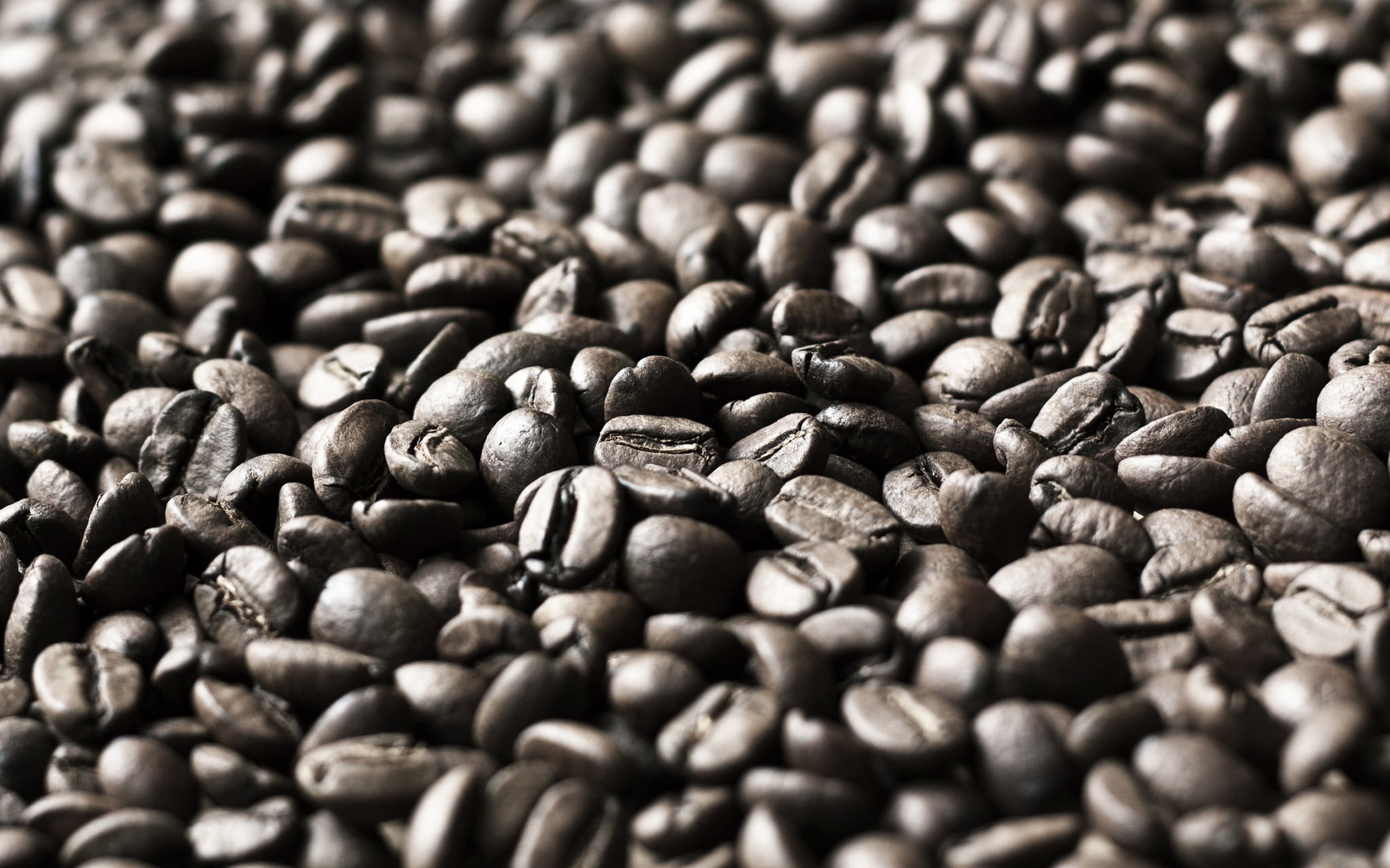 depth of field, roasted, selective focus, textured effect, food and drink, indoors, caffeine, abundance, freshness, no people, full frame, coffee - drink, HD Wallpaper