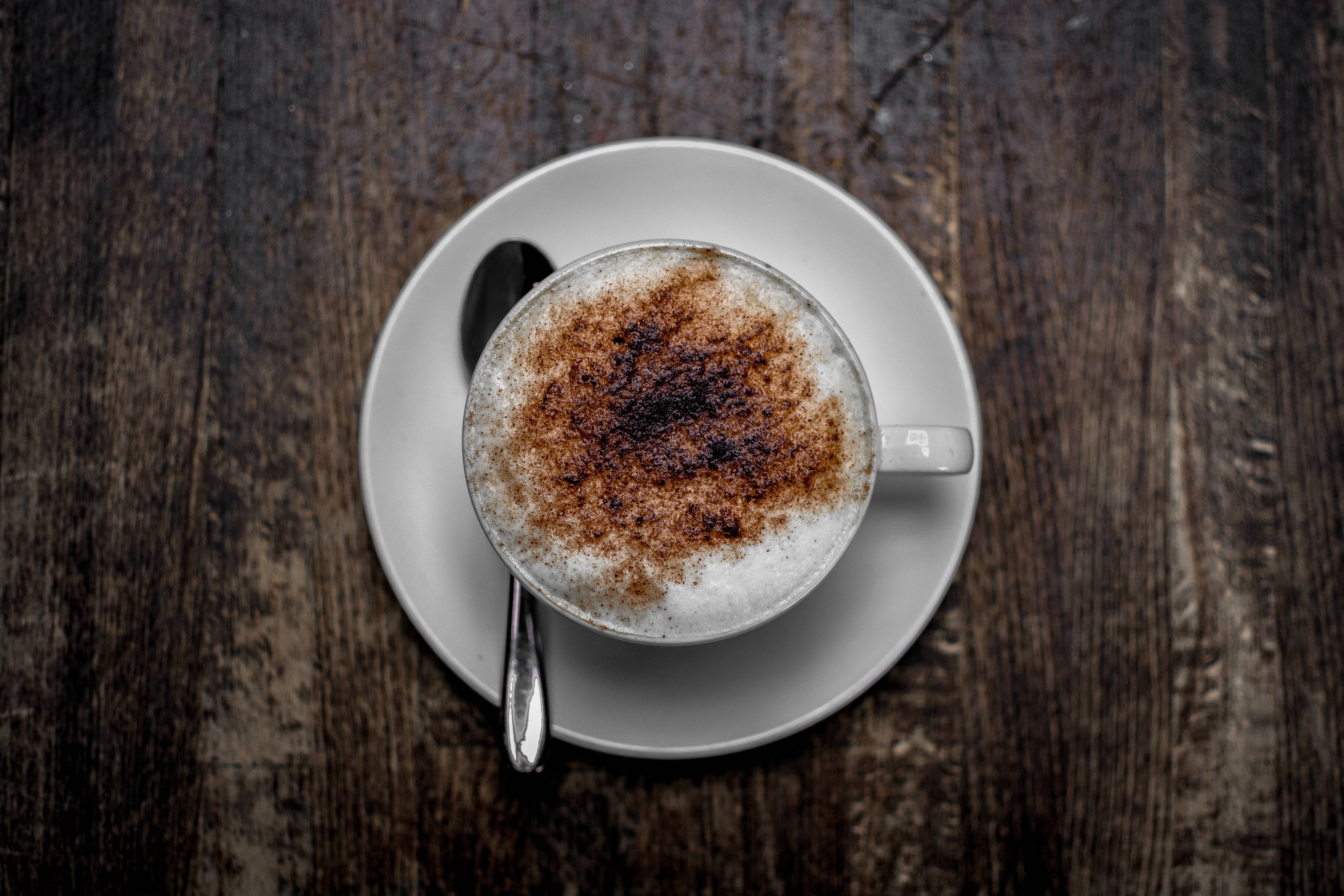 espresso, 5K, drink, mug, cup, coffee, cappuccino, caffeine, HD Wallpaper