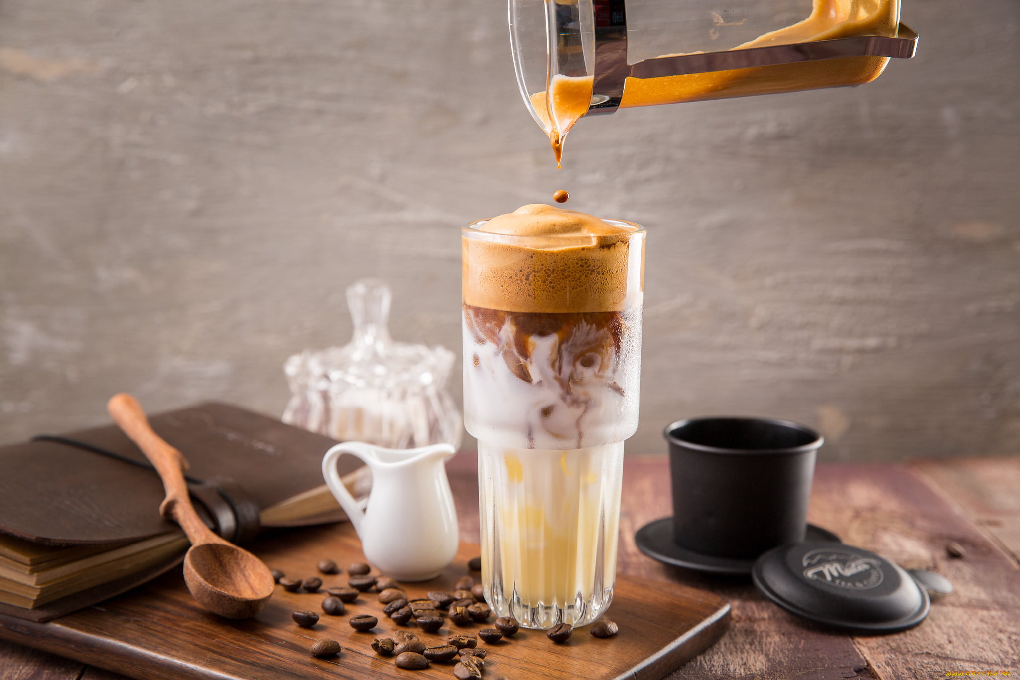 1080P, coffee beans, drinking glass, coffee, food, HD Wallpaper