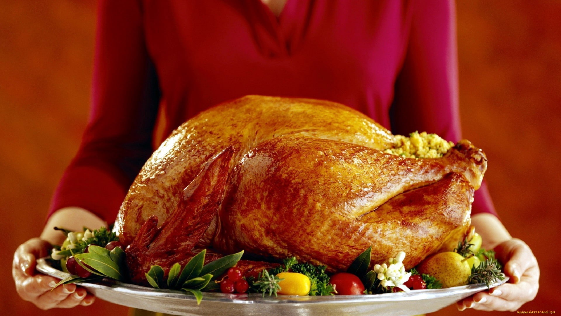1080P, meat, turkeys, food, HD Wallpaper