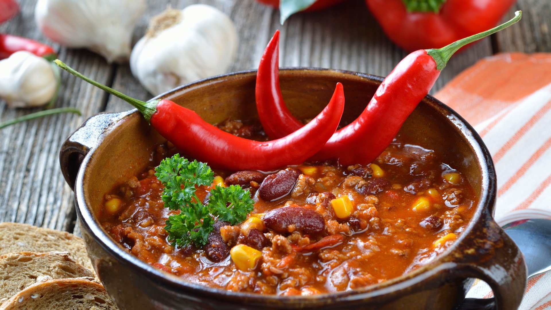 comida, 1080P, plato, picante, HD Wallpaper