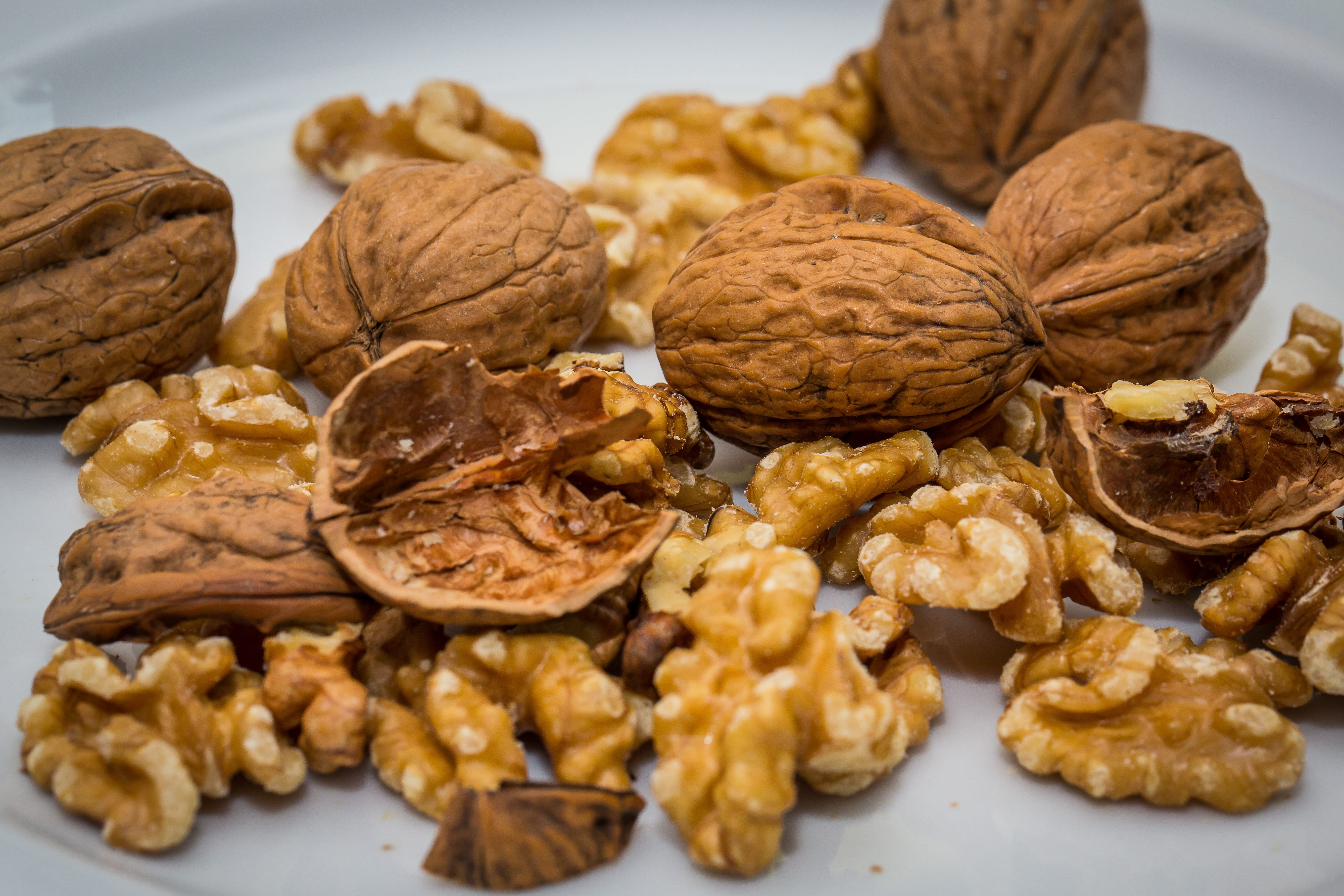 photo, food and drink, fruit, dried fruit, indulgence, almond, nut, walnut, wall, snack, dried food, wellbeing, nuts, freshness, healthy eating, temptation, HD Wallpaper