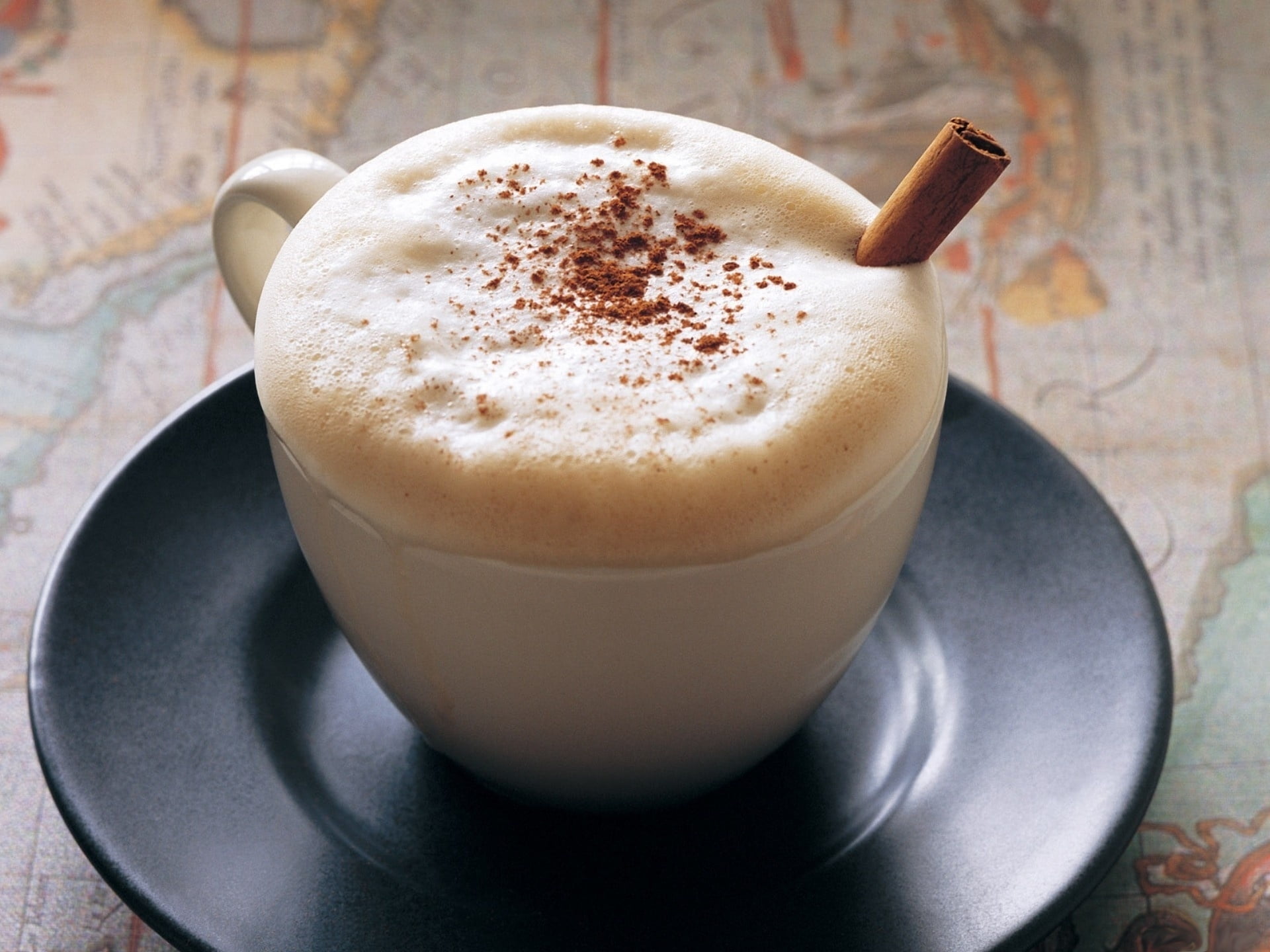 glass, non-alcoholic beverage, cappuccino, latte, 1080P, brown, heat - Temperature, foam, close-up, white, milk, food and drink, drink, no People, breakfast, HD Wallpaper