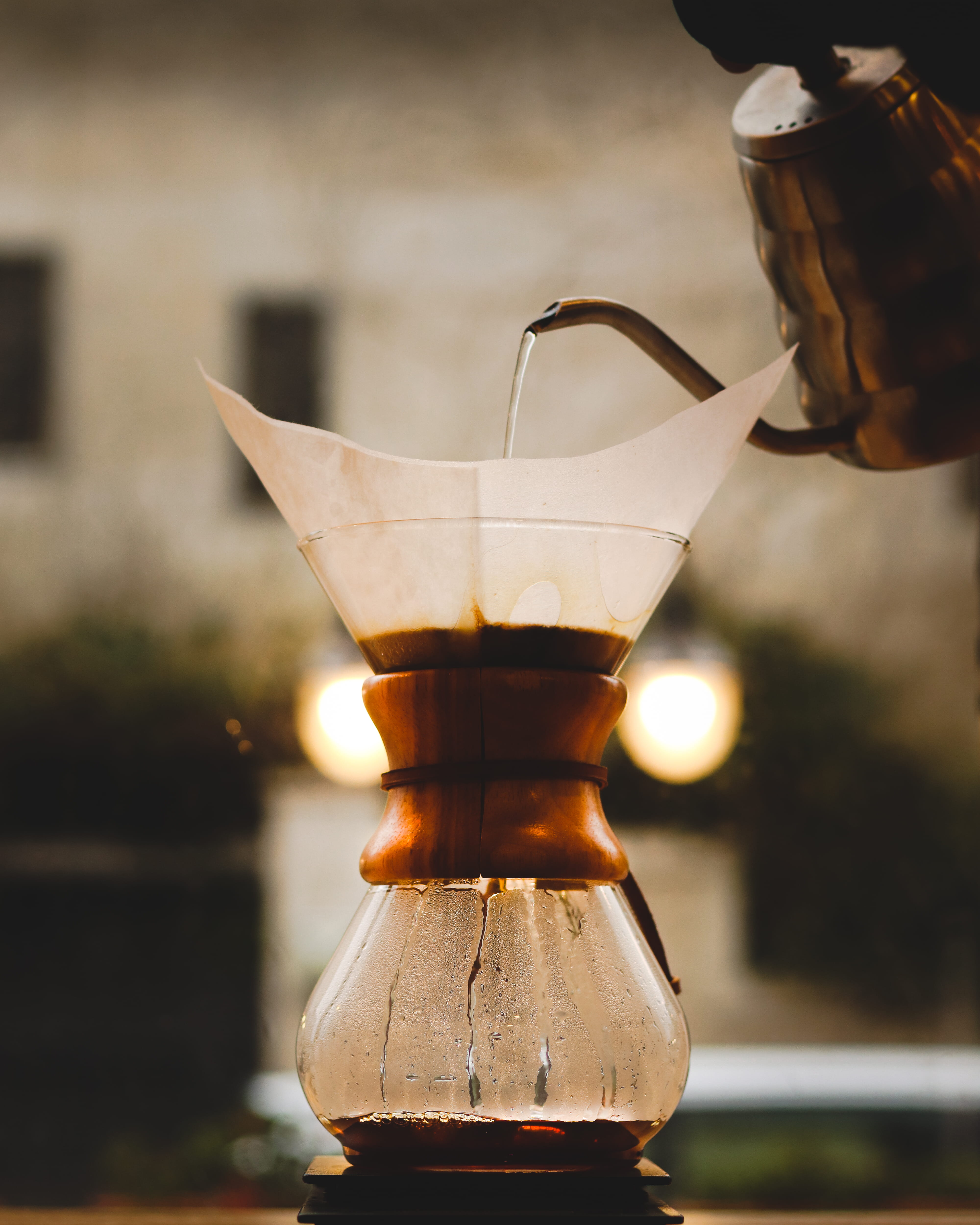 coffee maker, freshness, food and drink, refreshment, icing, person, appliance, goblet, brewing, glass, dessert, coffee pot, confectionery, focus on foreground, Phone HD Wallpaper