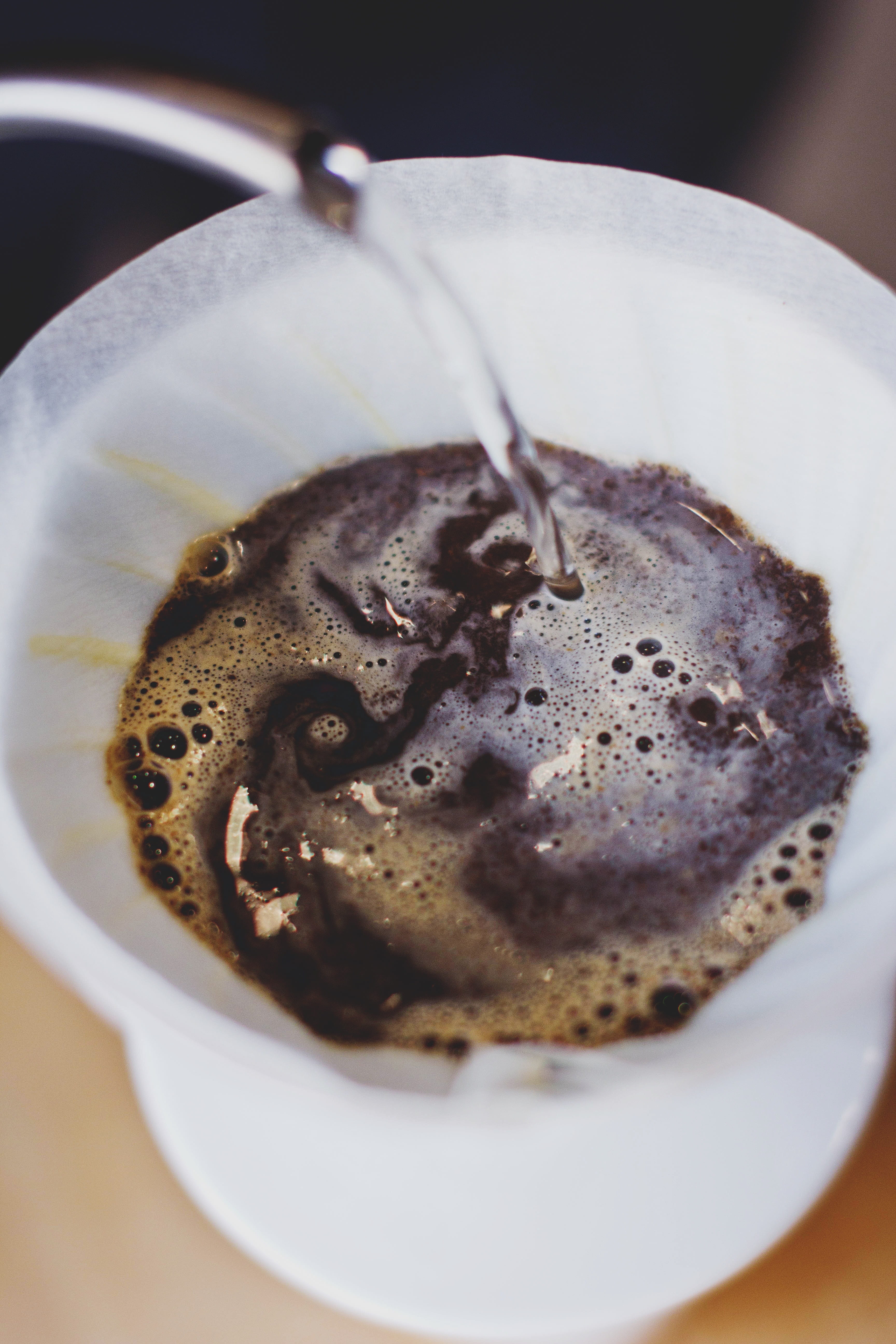 frothy drink, sweet food, drinks, froth, ready-to-eat, eating utensil, spoon, v60, coffee - drink, coffee, filter, freshness, no people, indoors, selective focus, Phone HD Wallpaper