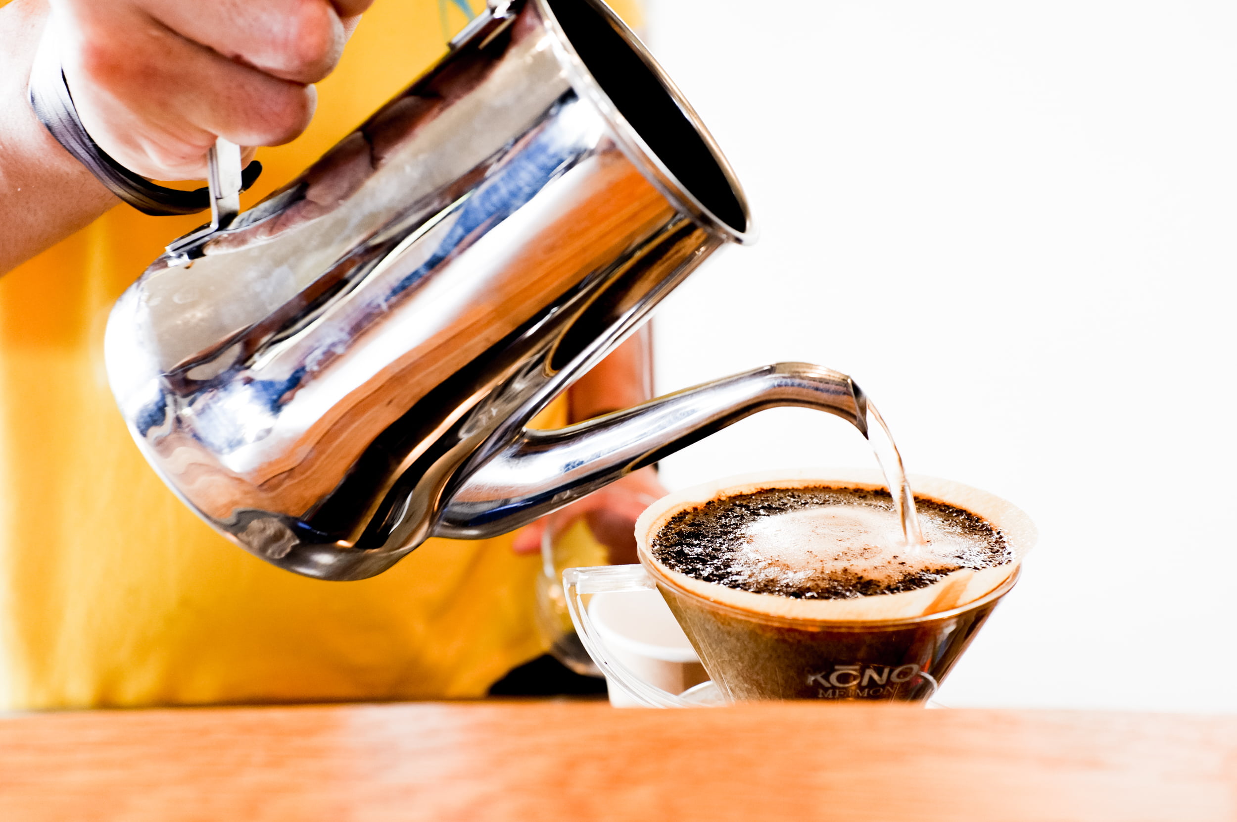 freshness, cup, holding, pouring, wall, coffee cup, table, mug, human body part, food, mix, one person, human hand, 1080P, making, indoors, coffee - drink, HD Wallpaper