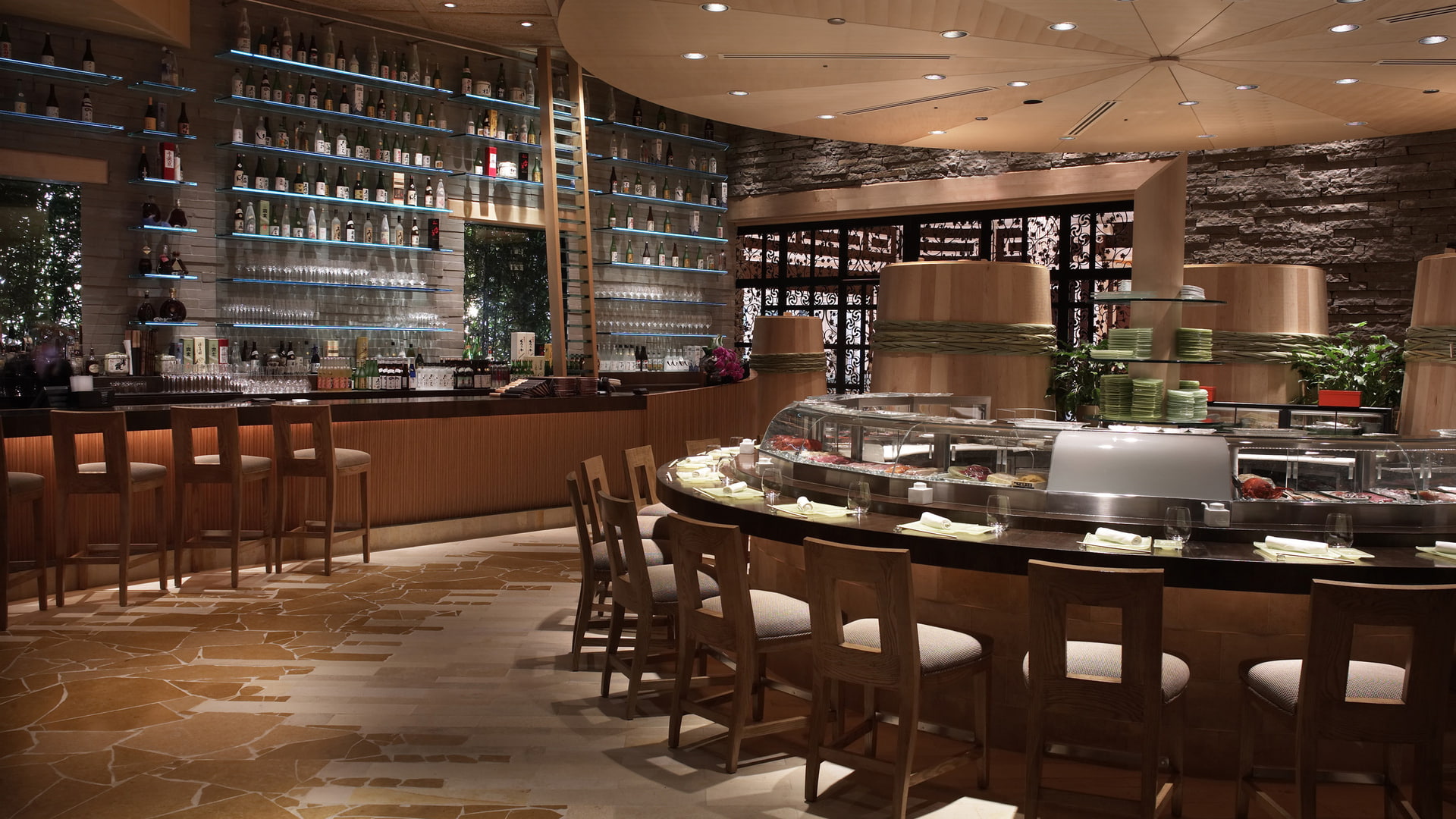 interior, room, 1080P, cafes, HD Wallpaper