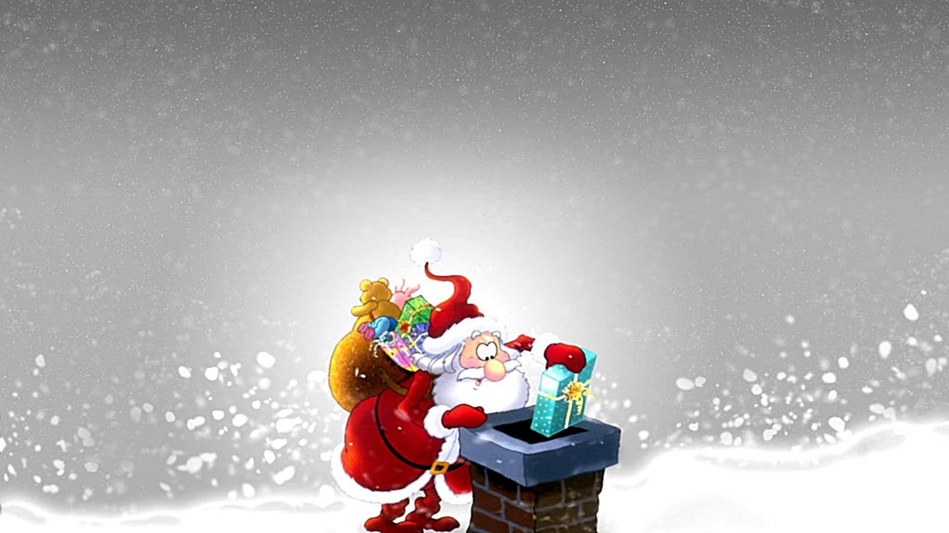 christmas, ho, 3d and abstract, nice, cool, lovely, merry, 1080P, beauty, HD Wallpaper