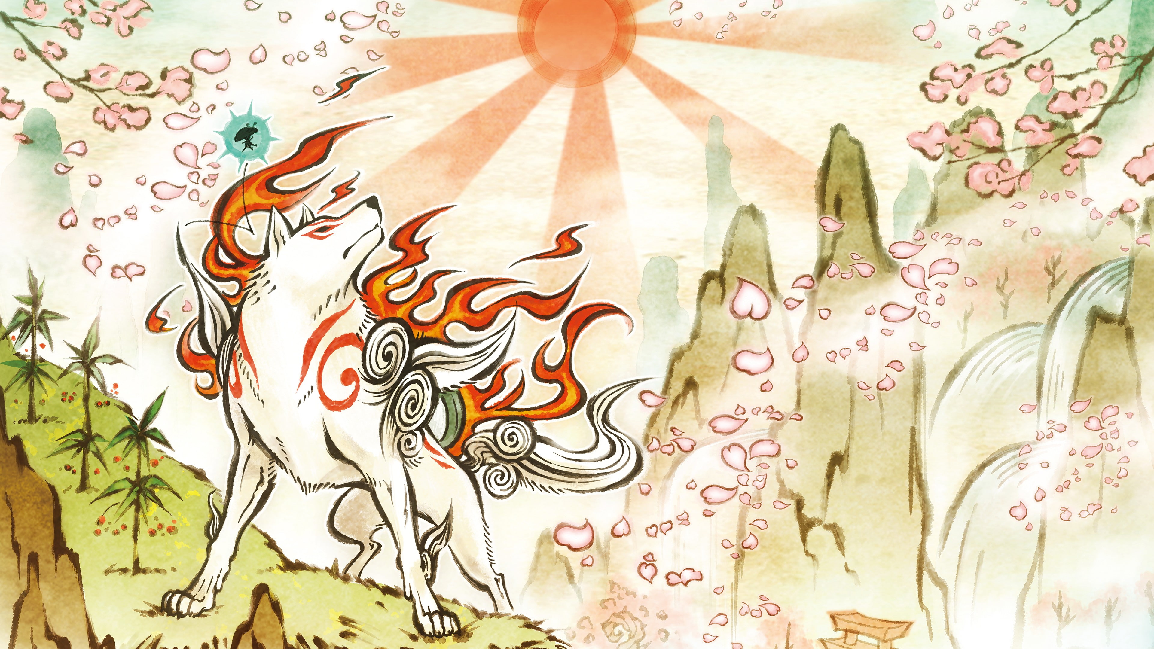 4K, Okami, video games, HD Wallpaper