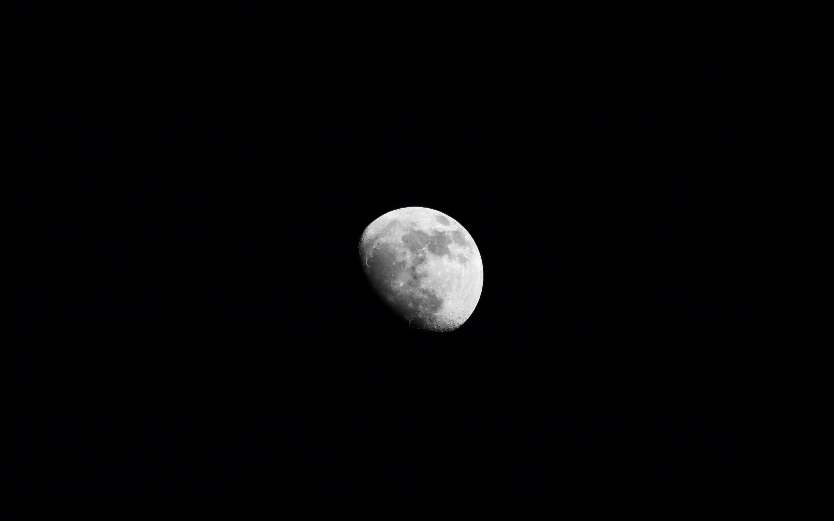 planetary moon, Moon, night, outdoors, nature, sky, black background, astrology, tranquil scene, photography, monochrome, moon surface, astronomy, majestic, HD Wallpaper