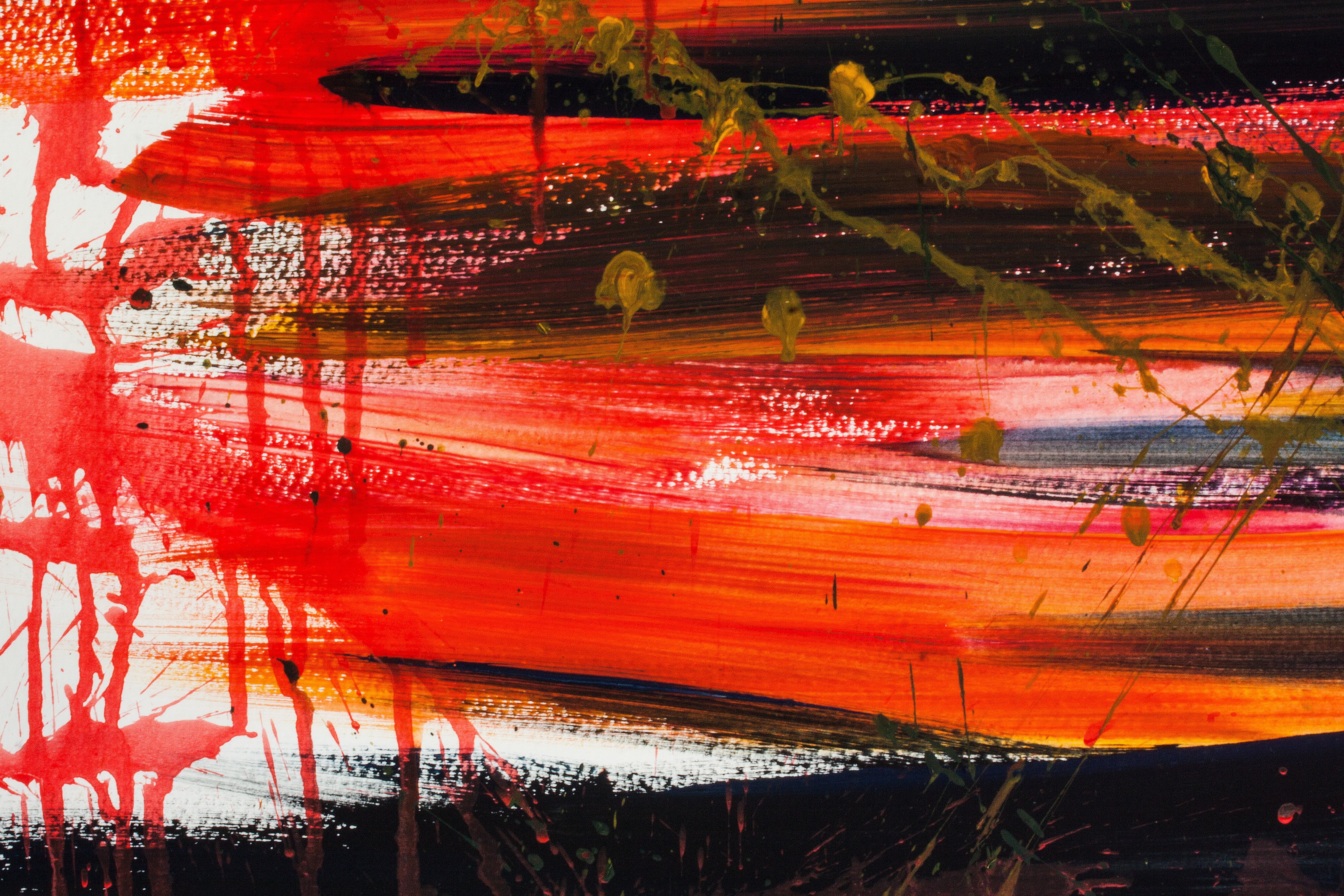 acrylic paints, psychosocial therapy practice, abstract, 4K, illuminated, nature, outsider art, visual arts, modern art, art therapy, black, architecture, HD Wallpaper