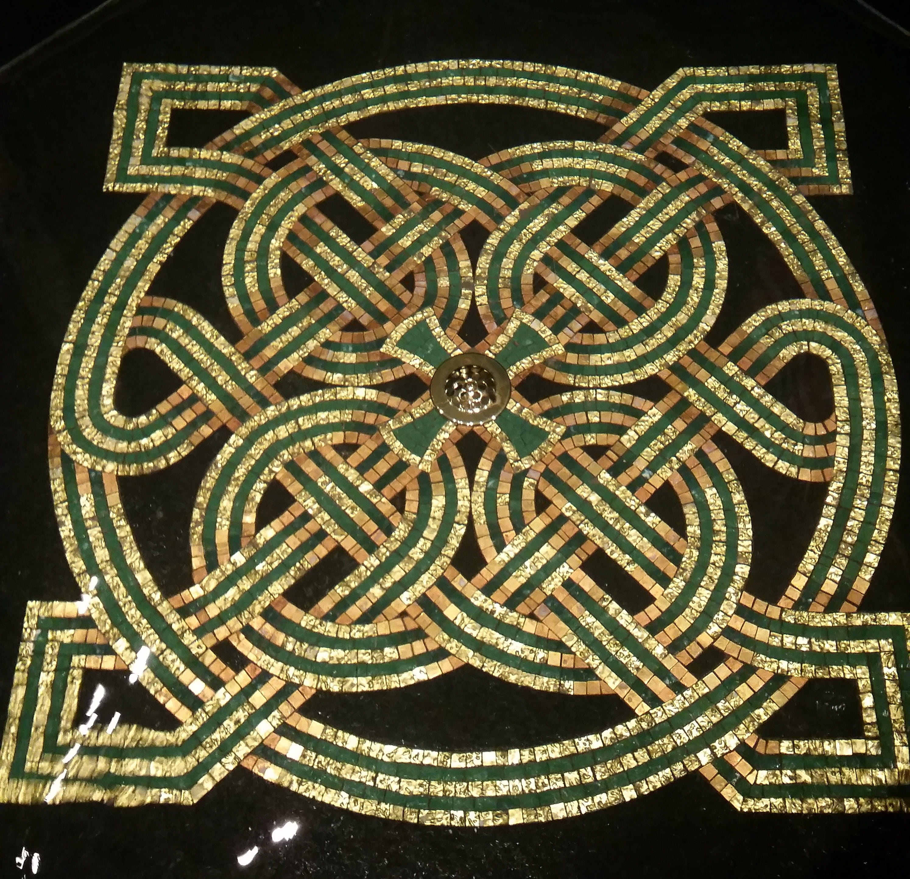 water, backgrounds, art and craft, architecture, travel, font, close-up, irish, gold, directly above, old, high angle view, religious, black background, HD Wallpaper