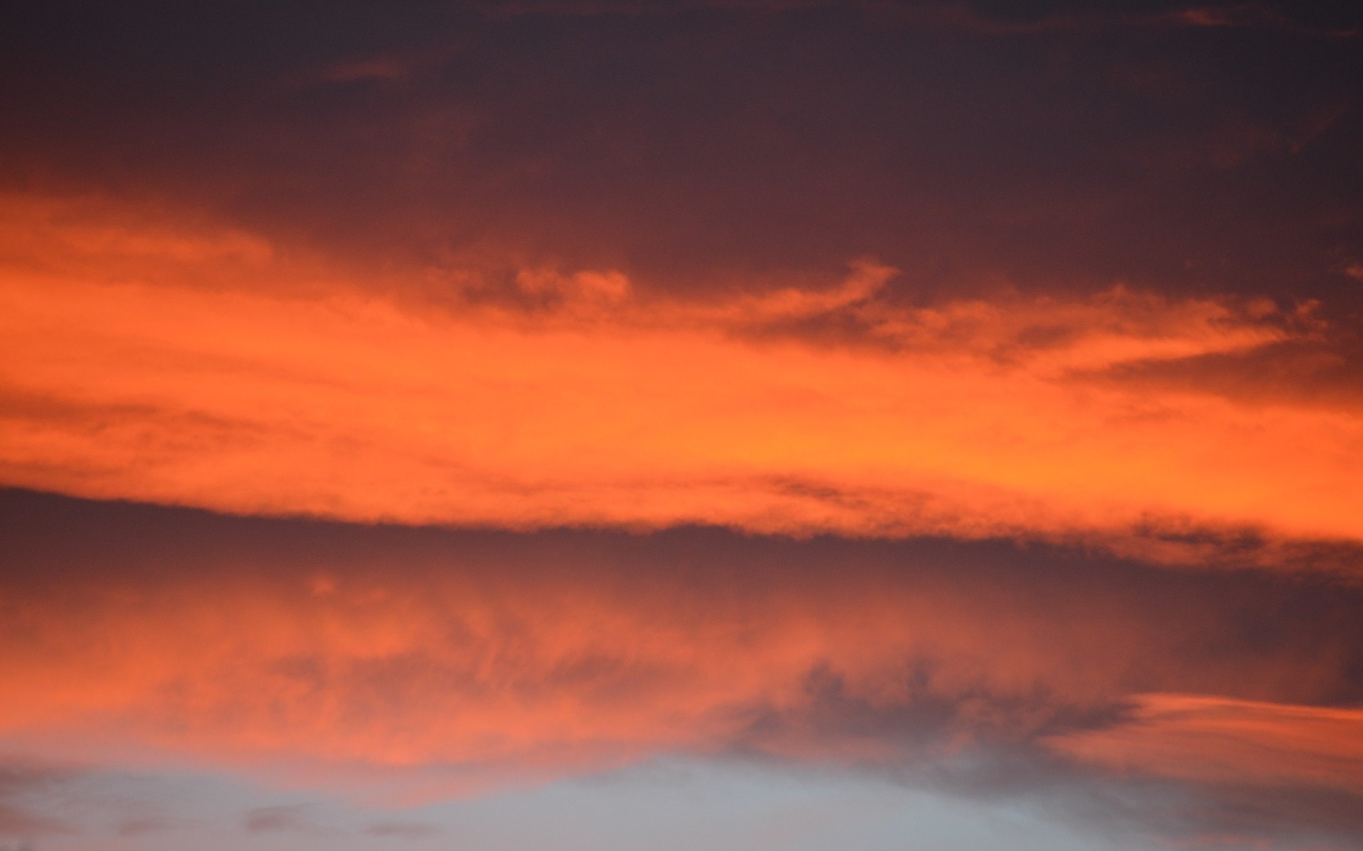 Sky, atmospheric mood, vibrant color, cloudscape, awe, abstract, no people, twilight, Bushfire, nature, beauty in nature, dark, cloud - sky, tranquility, HD Wallpaper