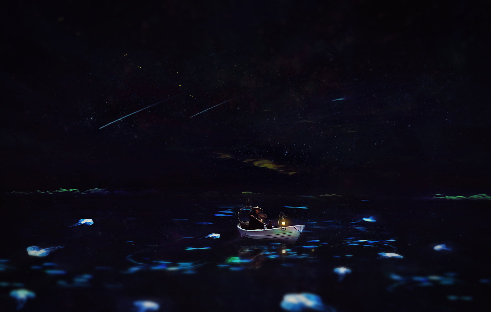 no people, flame, outdoors, gray, copy space, honda, fantasy art, star - space, motorcycle, burning, dark, sea, 500px, water, beauty in nature, space, 1080P, HD Wallpaper