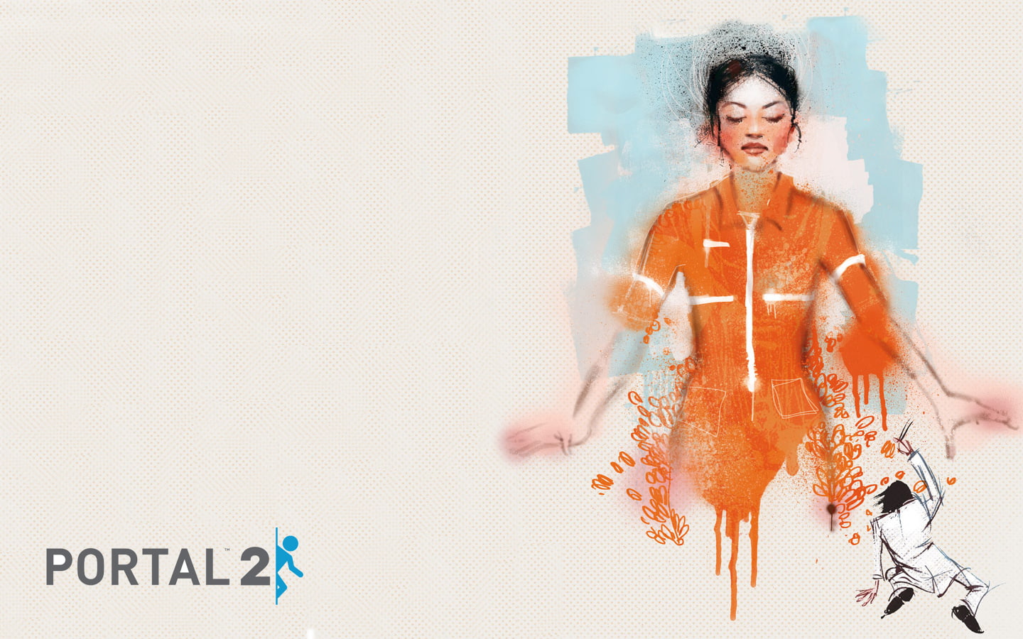 chell, video games, 720P, hd, portal, HD Wallpaper