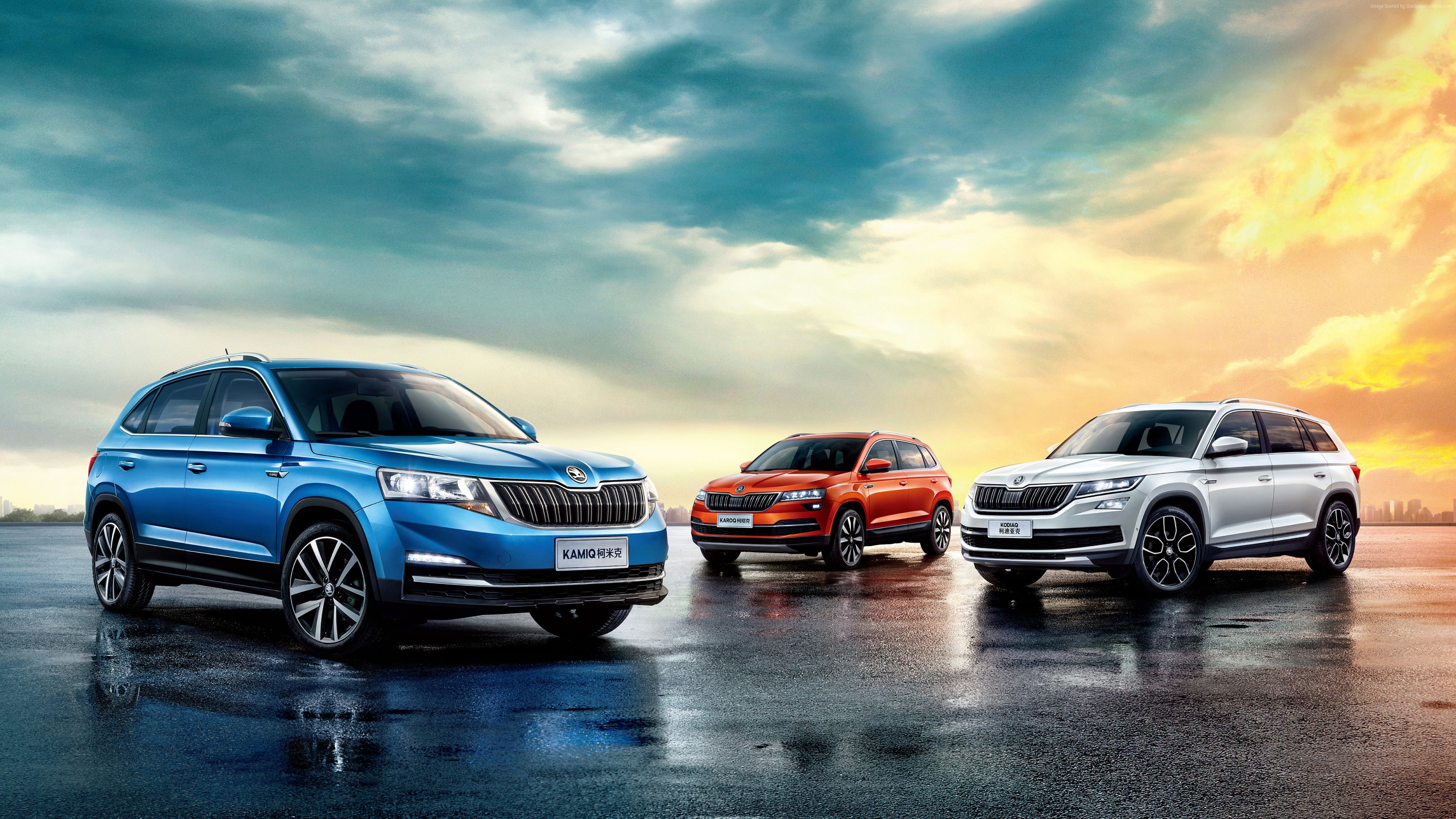 Skoda Kamiq, 2019 Cars, 4K, SUV, 4K, HD Wallpaper