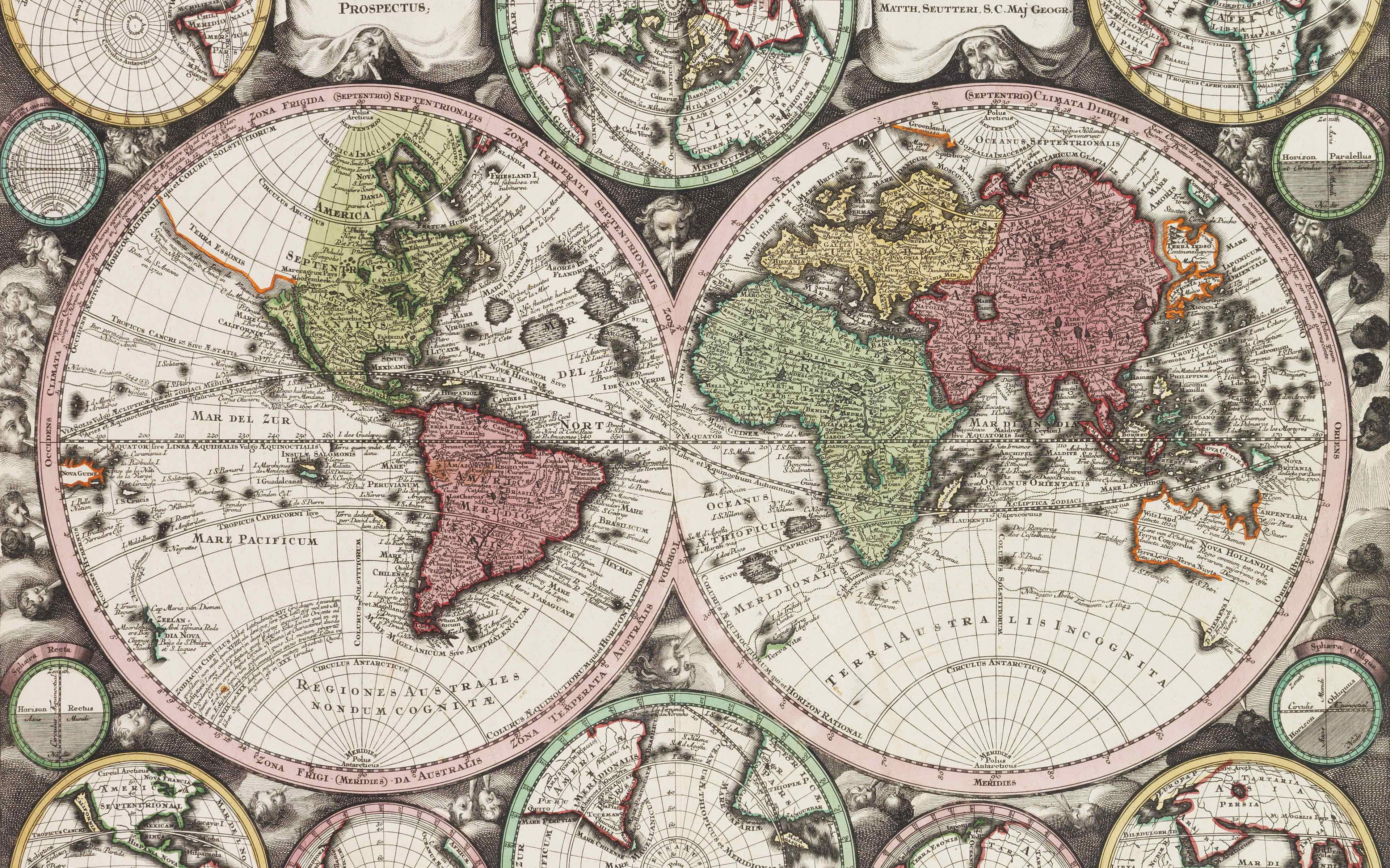 4K, Atlas Of Ancient, World map, Atlas, 1735, Atlas of the New or of the Board Geographic area of the enti, geography, HD Wallpaper