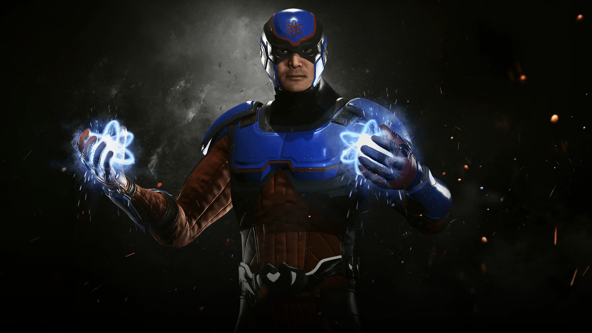 man, super powers, high-tech, game, 1080P, Atom, Ray Palmer, technology, DC Comics, uniform, super hero, Injustice 2, pearls, Raymond Ray Palmer, power, HD Wallpaper