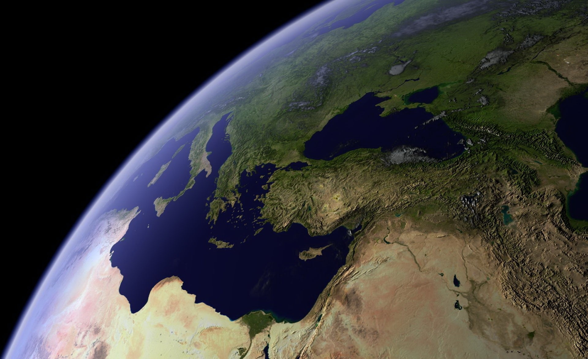 map, illuminated, single object, night, sphere, planet - space, Space, View, sky, globe - man made object, water, shape, digital composite, Earth, HD Wallpaper